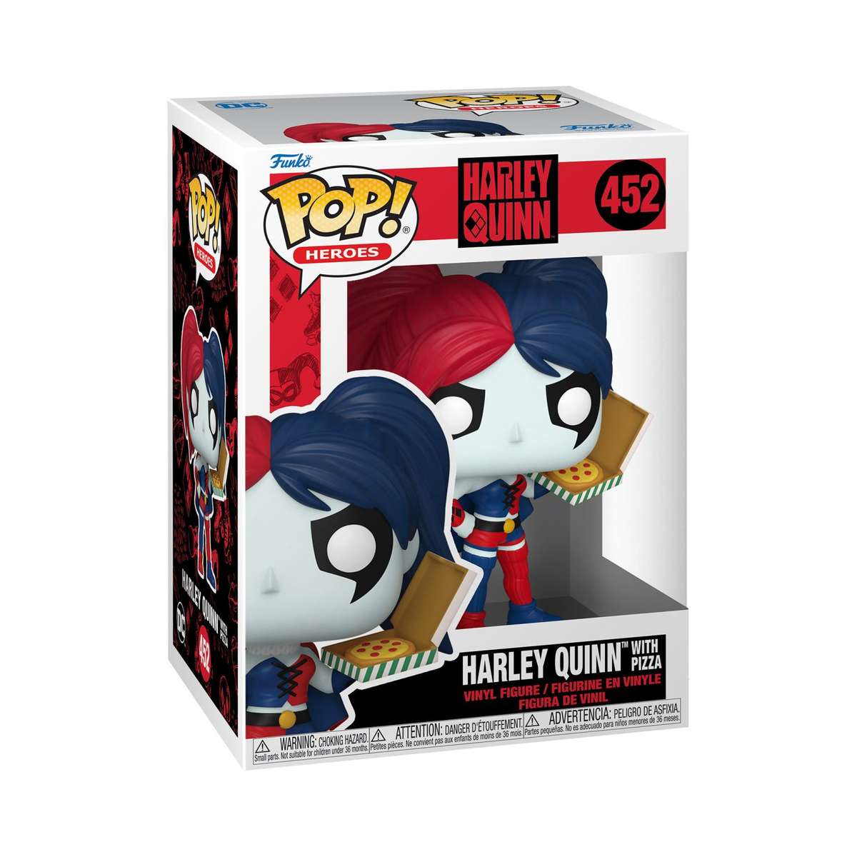 Harley Quinn with Pizza - Funko Pop Figure #452