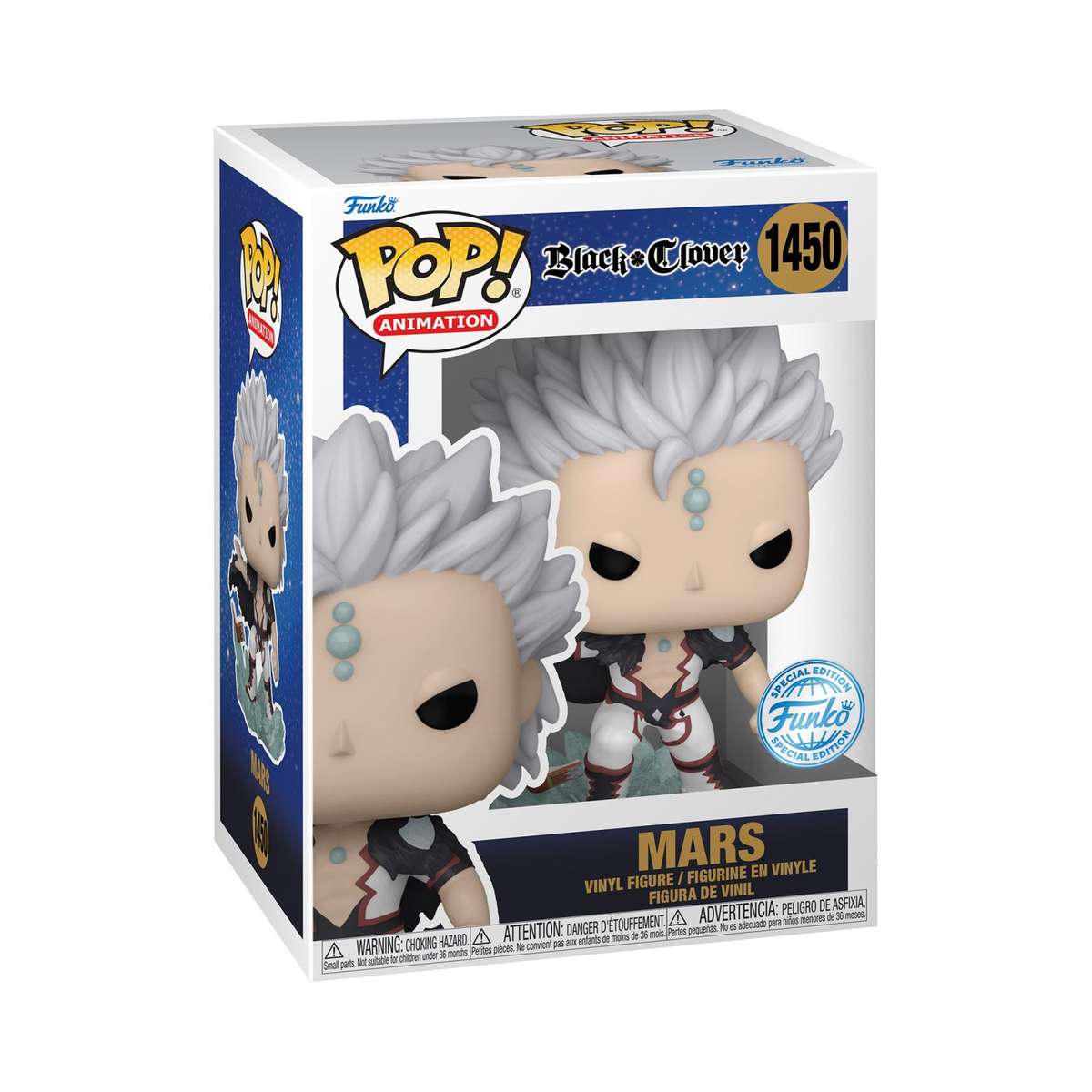 Mars - Black Clover Funko Pop Figure - Special Edition #1450