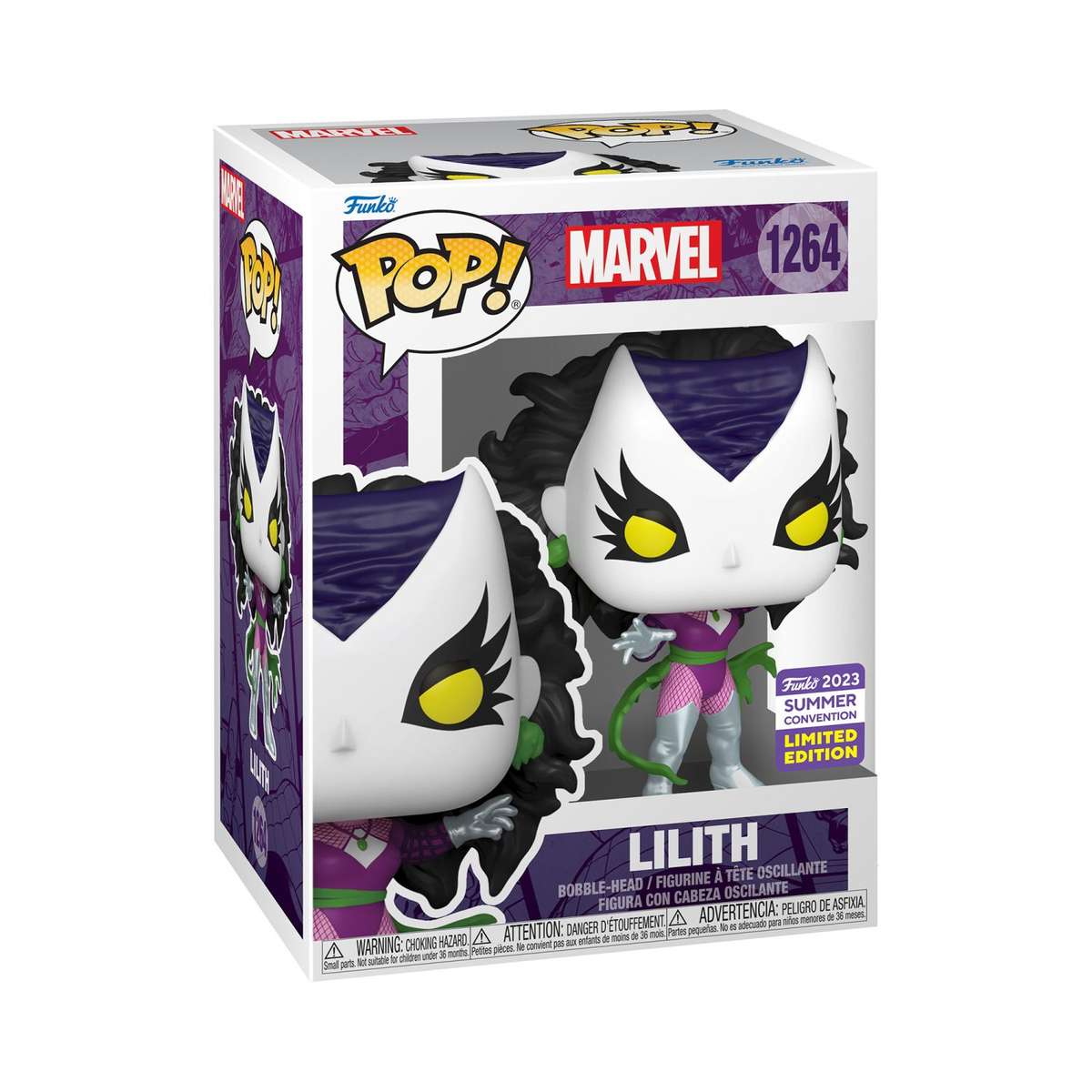 Lilith - Marvel Funko Pop Figure - 2023 Summer Convention Limited Edition # 264