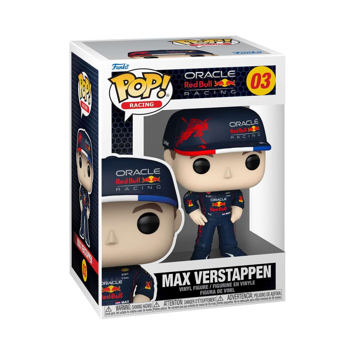Funko Pop Racing Formula 1 Oracle Red Bull Racing Max Verstappen