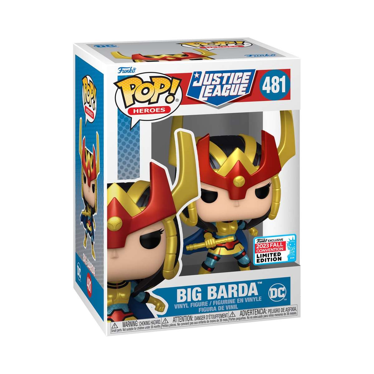 Big Barda - Justice League Funko Pop Figure #481