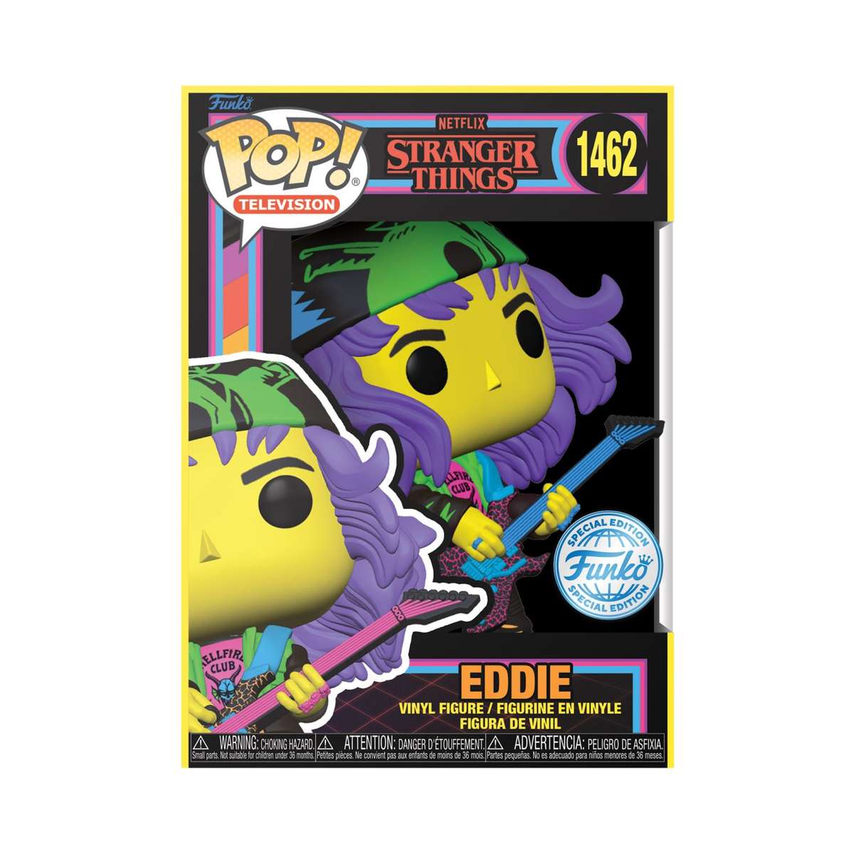 Eddie - Stranger Things Funko Pop Special Edition Vinyl Figure #1462