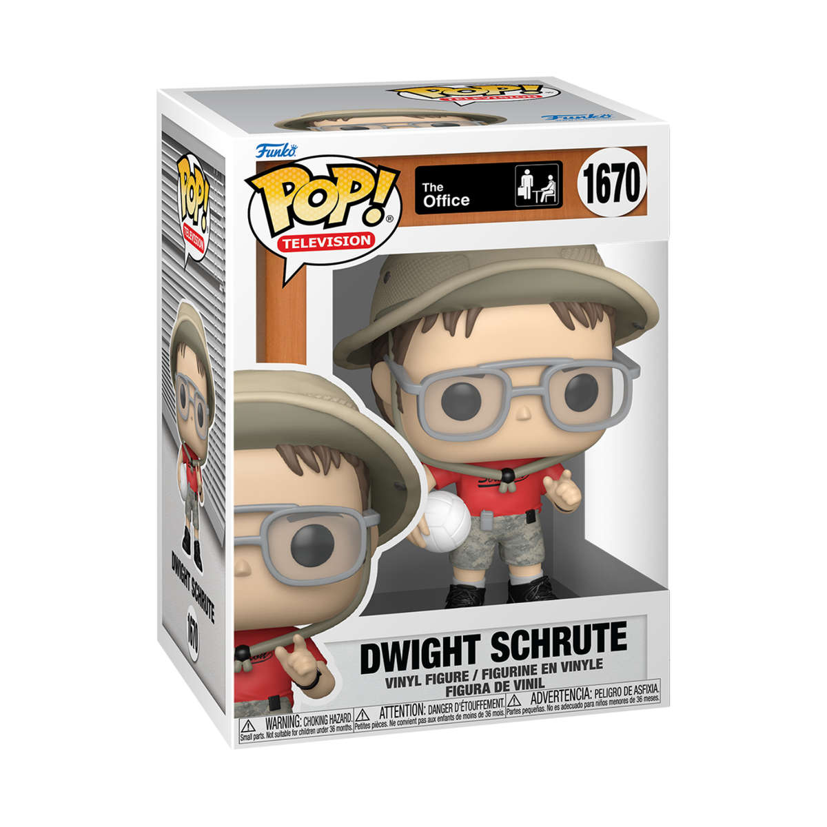 Dwight Schrute (Company Picnic)  The Office Funko Pop Vinyl Figure #1670
