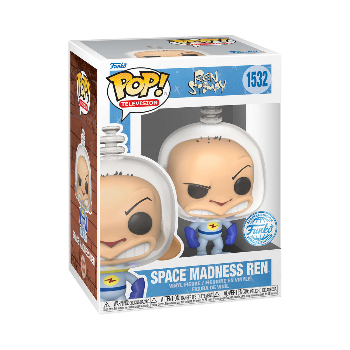 Space Madness Ren - Ren & Stimpy Funko Pop Figure - Special Edition #1532