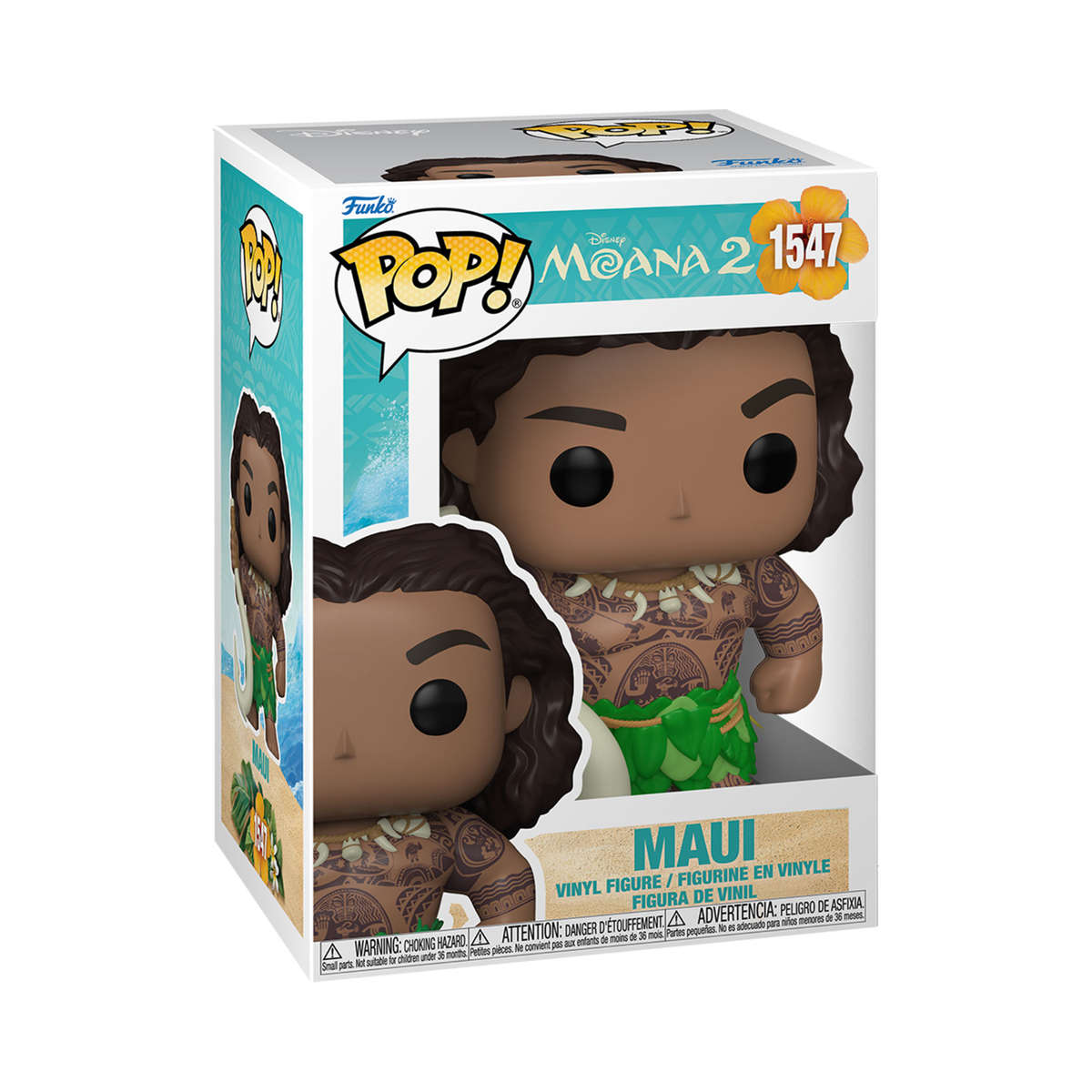 Maui - Disney Moana 2 Funko Pop Figure #1547