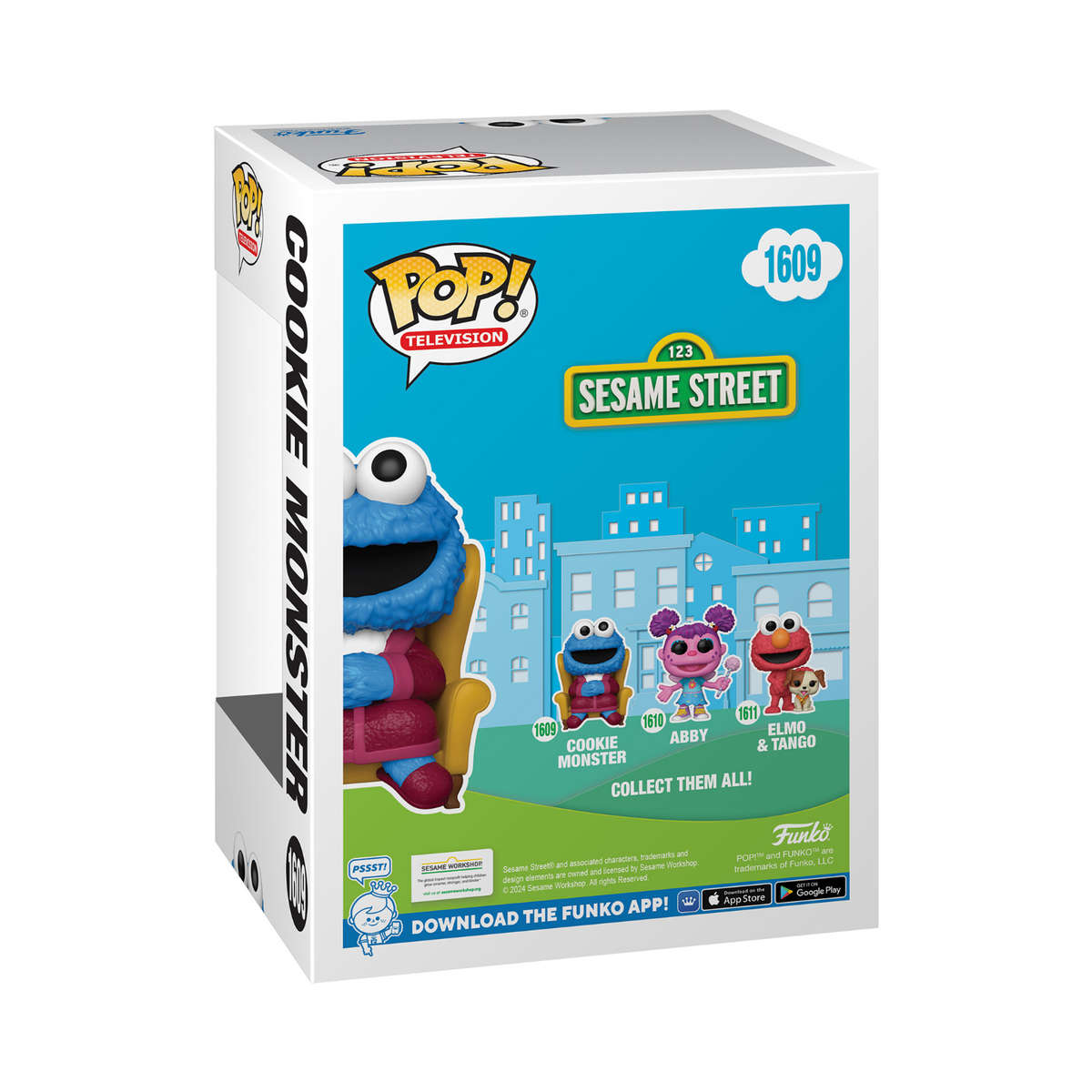 Cookie Monster - Sesame Street Funko Pop Figure #1609