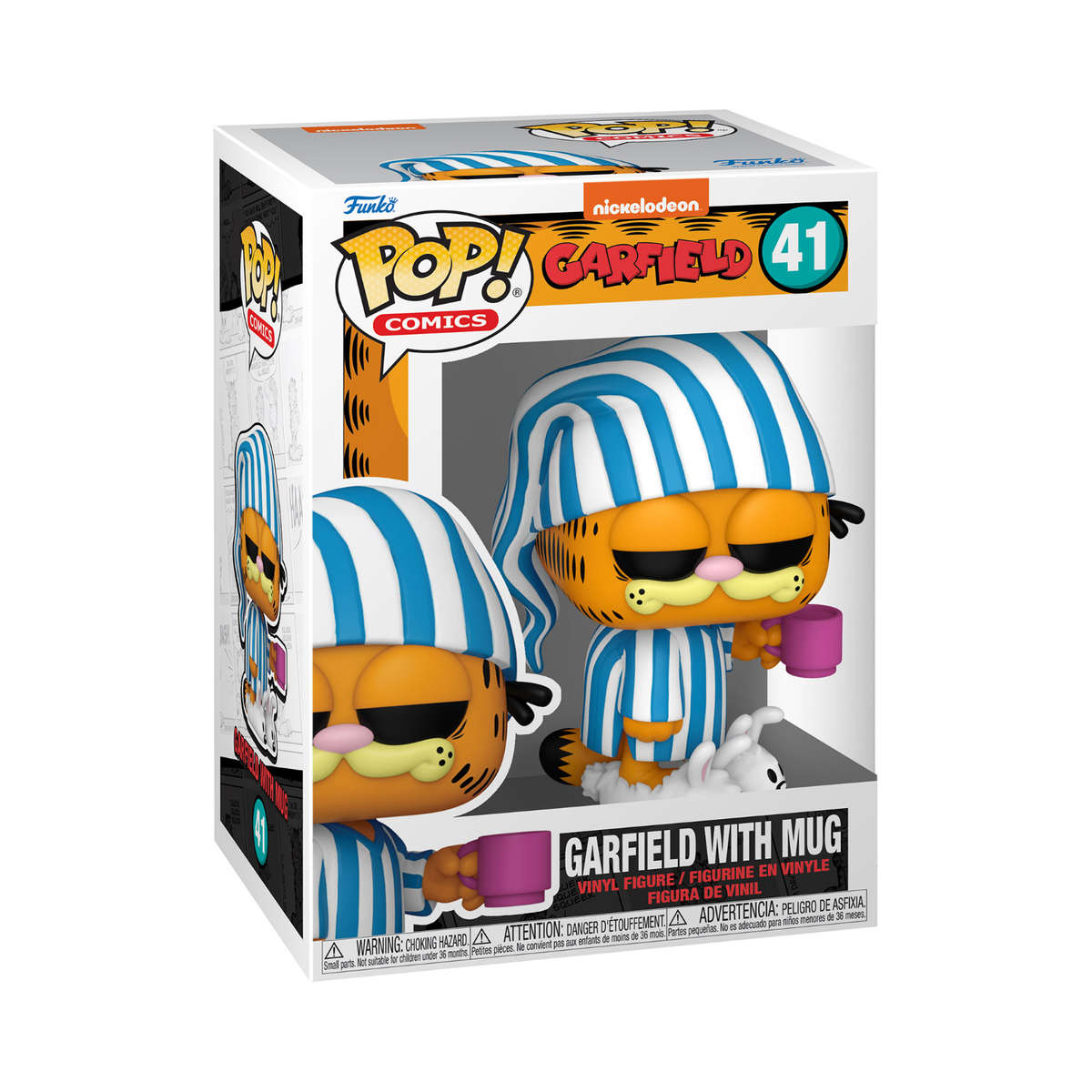 Nickelodeon Garfield With Mug Funko Pop Vinyl Figure Comics 41