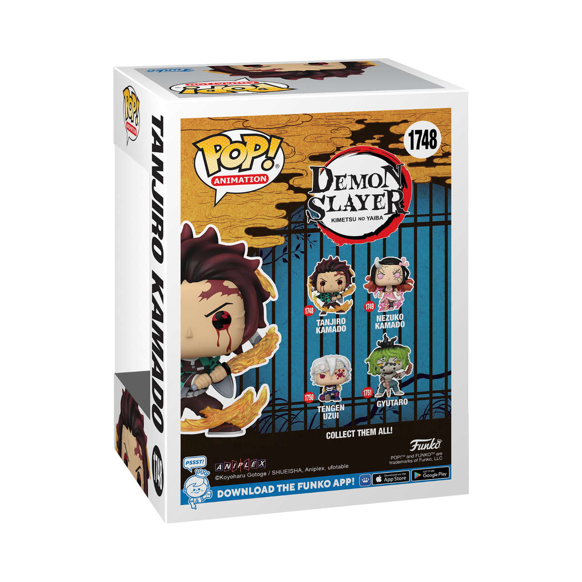 Tanjiro Kamado - Demon Slayer Funko Pop Figure #1748
