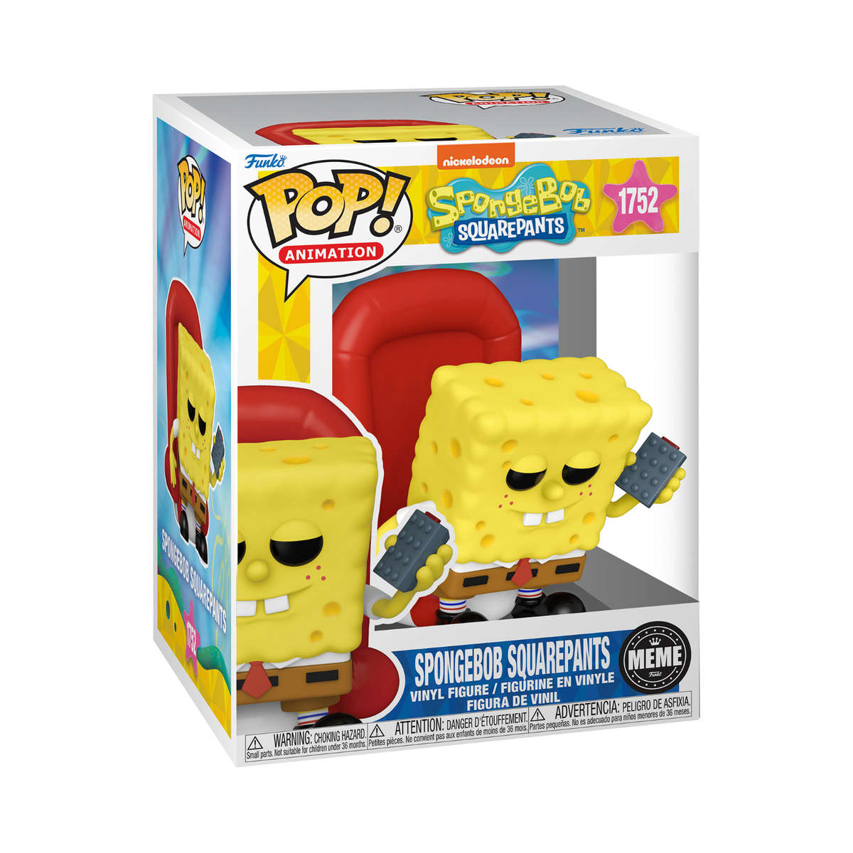 SpongeBob SquarePants (Meme)  SpongeBob Funko Pop Figure #1752
