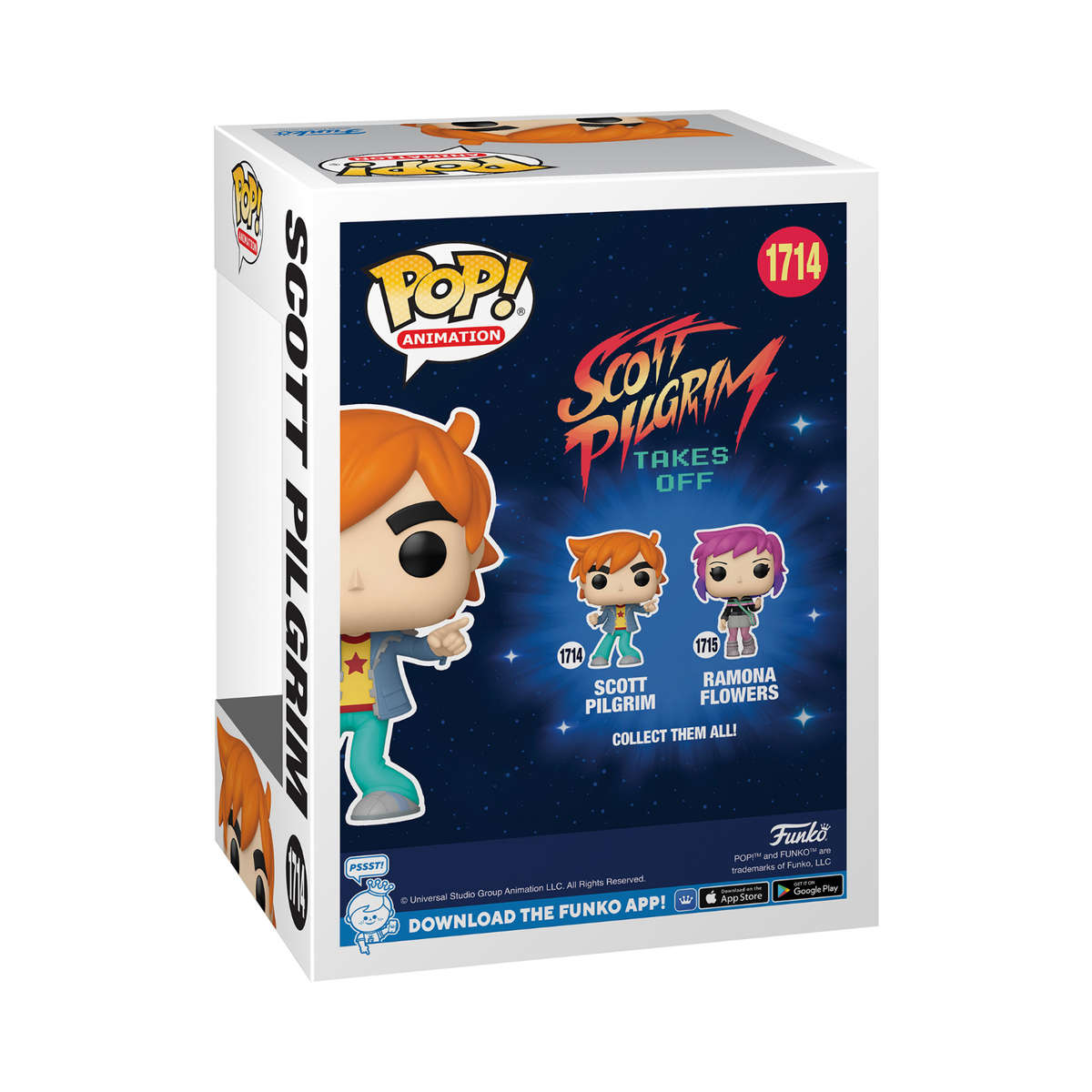 Scott Pilgrim - Scott Pilgrim Takes Off Funko Pop Figure #1714