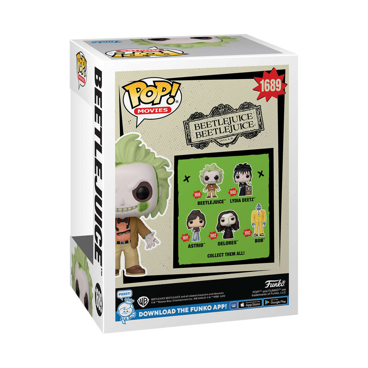 Beetlejuice - Funko Pop Figure #1689