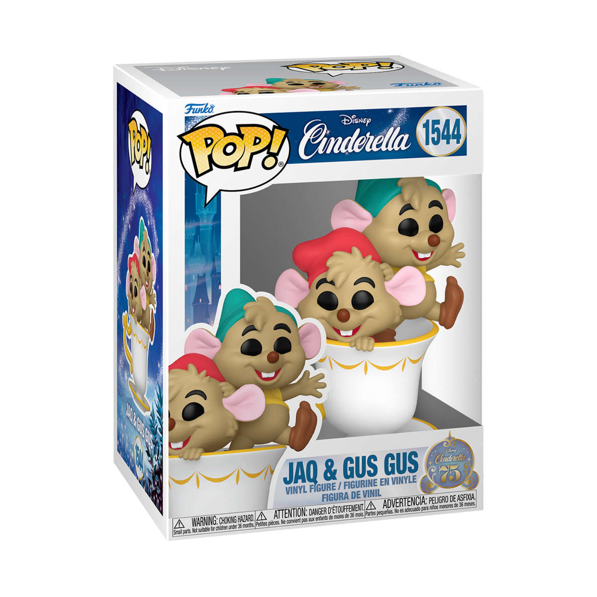 Jaq & Gus Gus - Disney Cinderella Funko Pop Figure #1544
