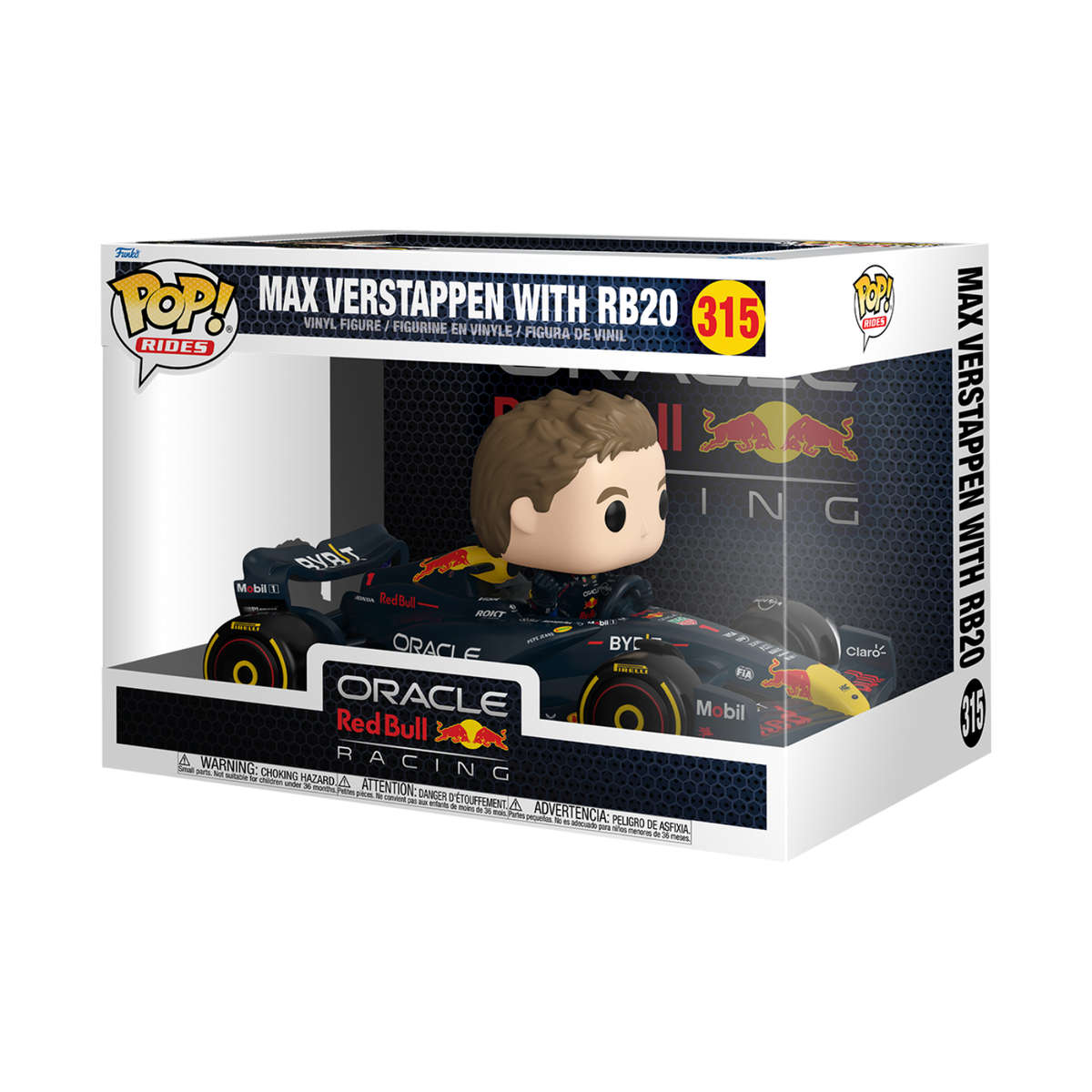 Max Verstappen with RB20  Oracle Red Bull Racing Funko Pop Figure #315