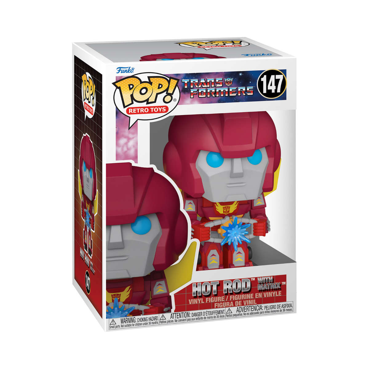 Hot Rod with Matrix - Transformers Funko Pop Figure #147