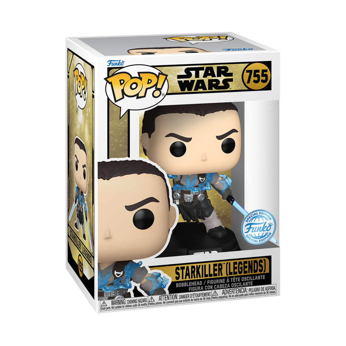 Starkiller (Legends) - Star Wars Funko Pop Bobblehead Figure - Special Edition #755