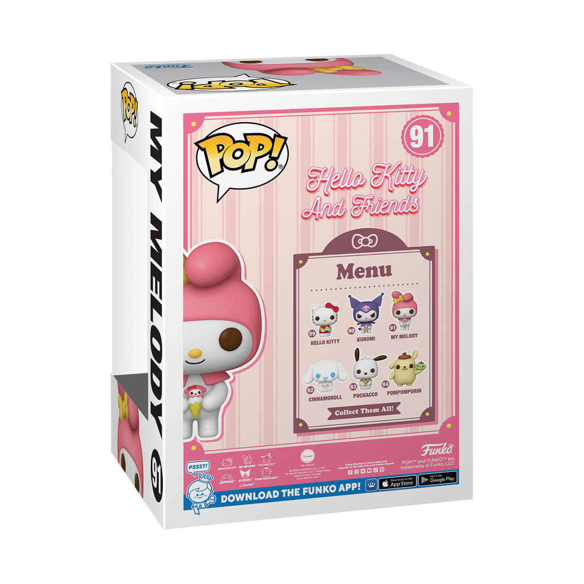 My Melody - Hello Kitty Funko Pop Vinyl Figure #94