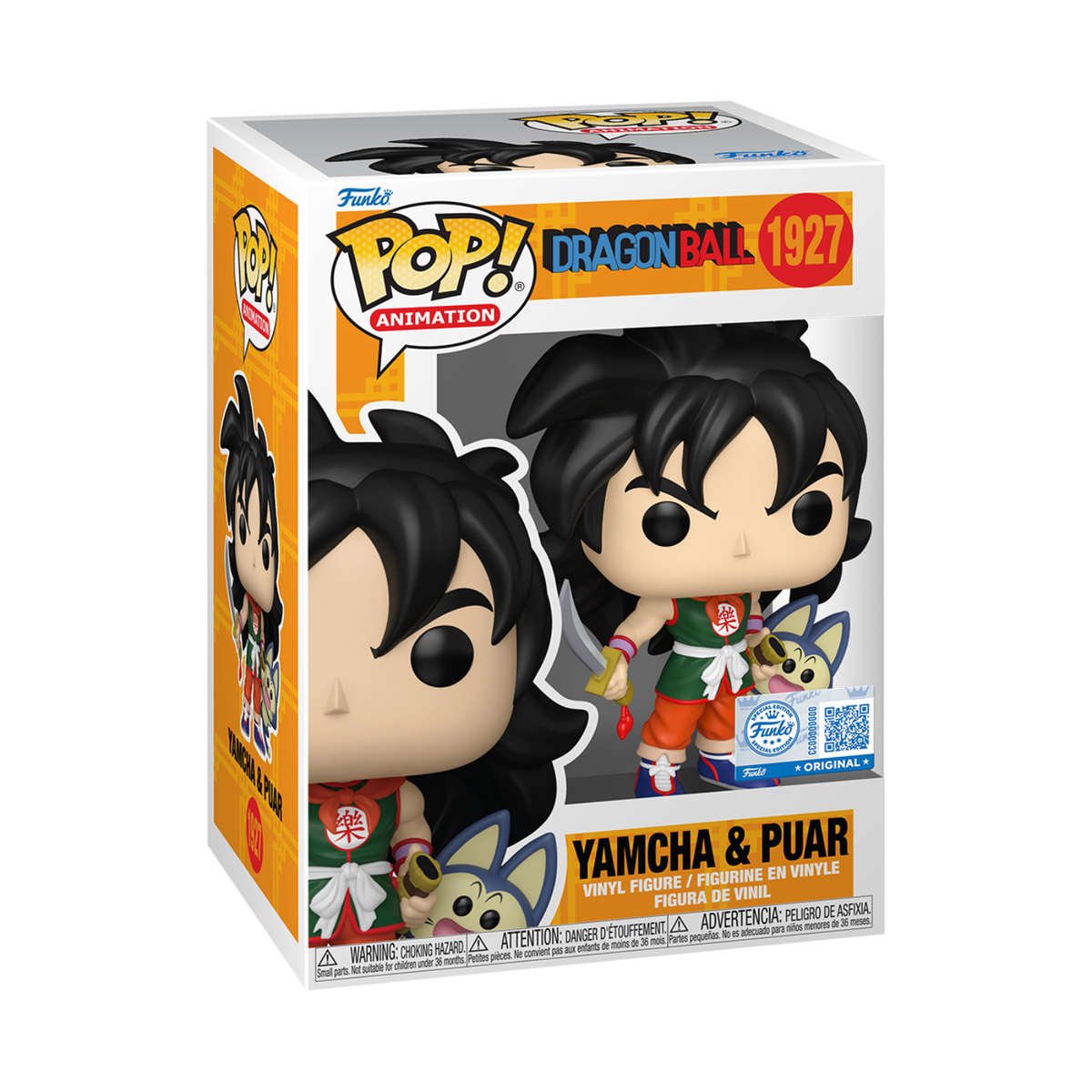 Yamcha & Puar - Dragon Ball Funko Pop Figure - Special Edition #1927
