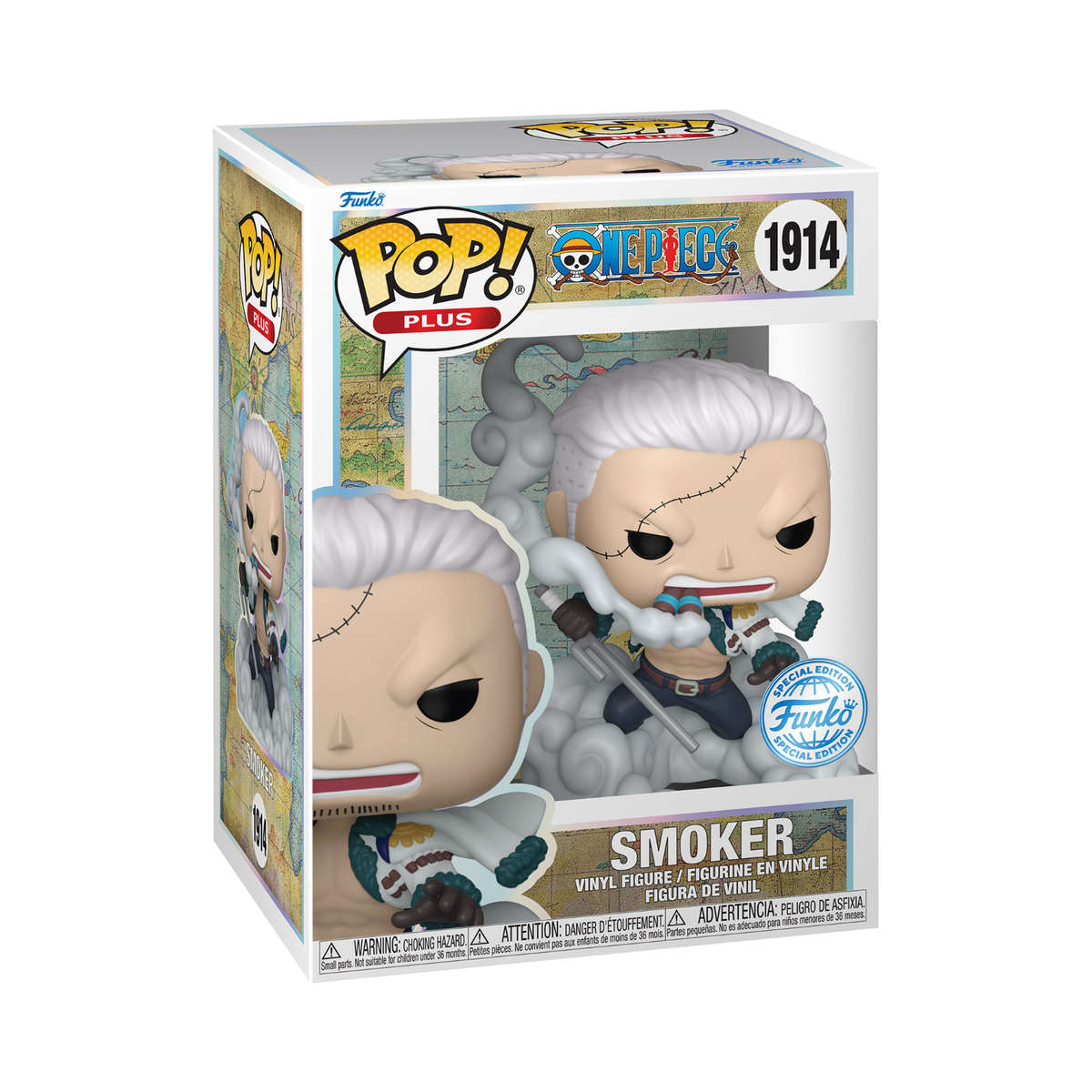 Smoker - One Piece Funko Pop Figure - Special Edition #1914