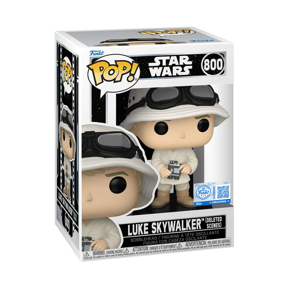 Luke Skywalker (Deleted Scenes) - Star Wars Funko Pop - Special Edition #800
