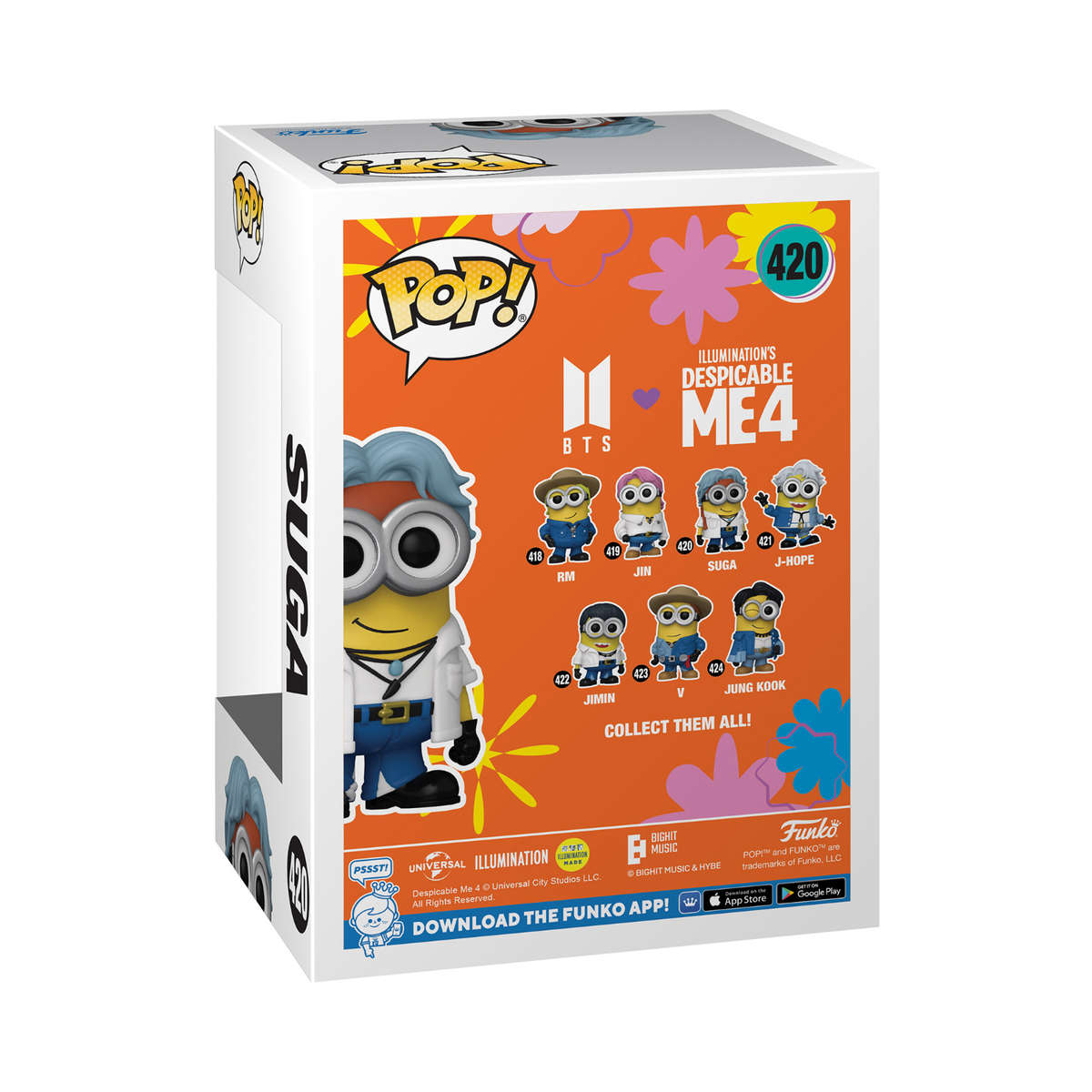 SUGA - Minion Despicable Me 4 Funko Pop Figure #420