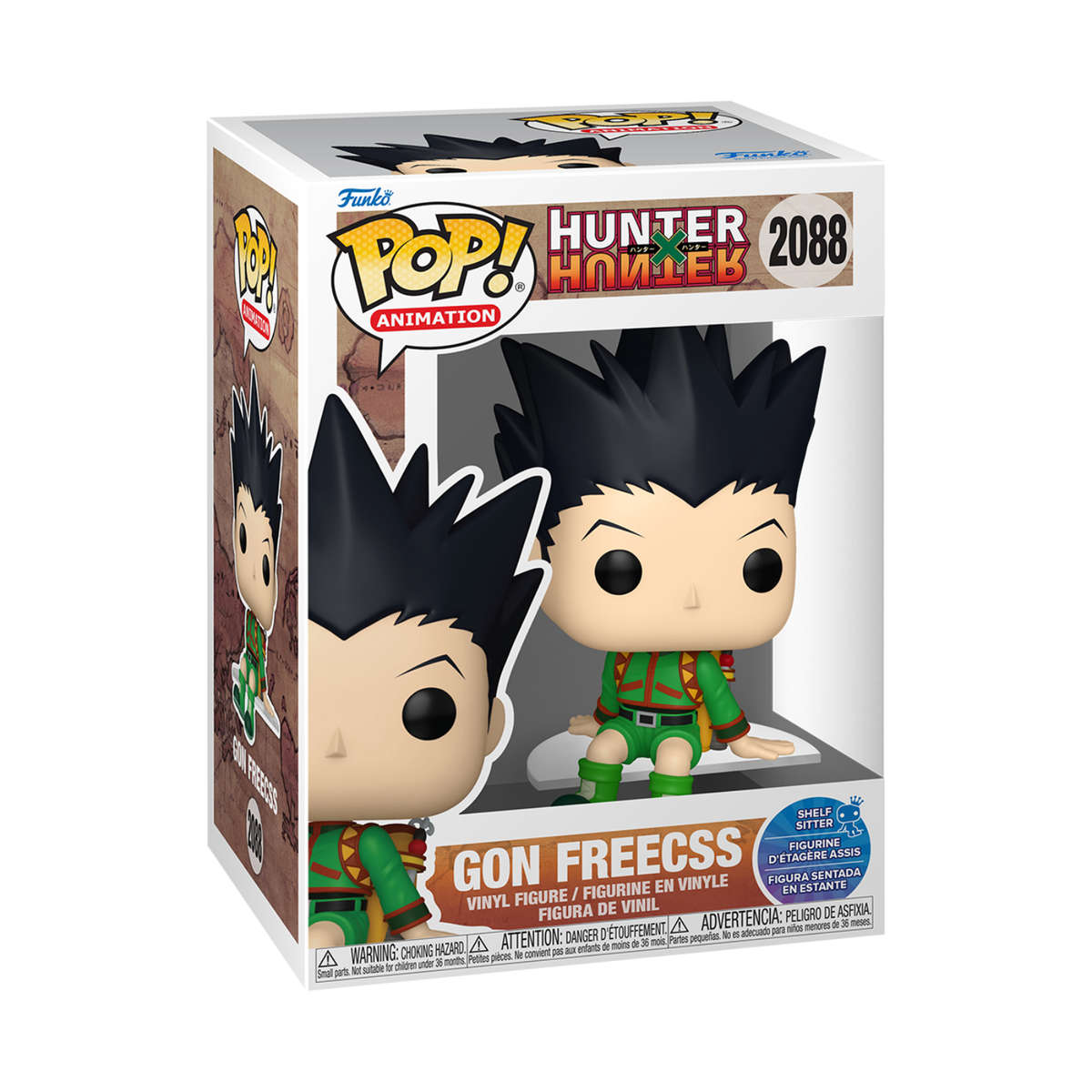 Gon Freecss (Shelf Sitter) - Hunter X Hunter Funko Pop Figure #2088