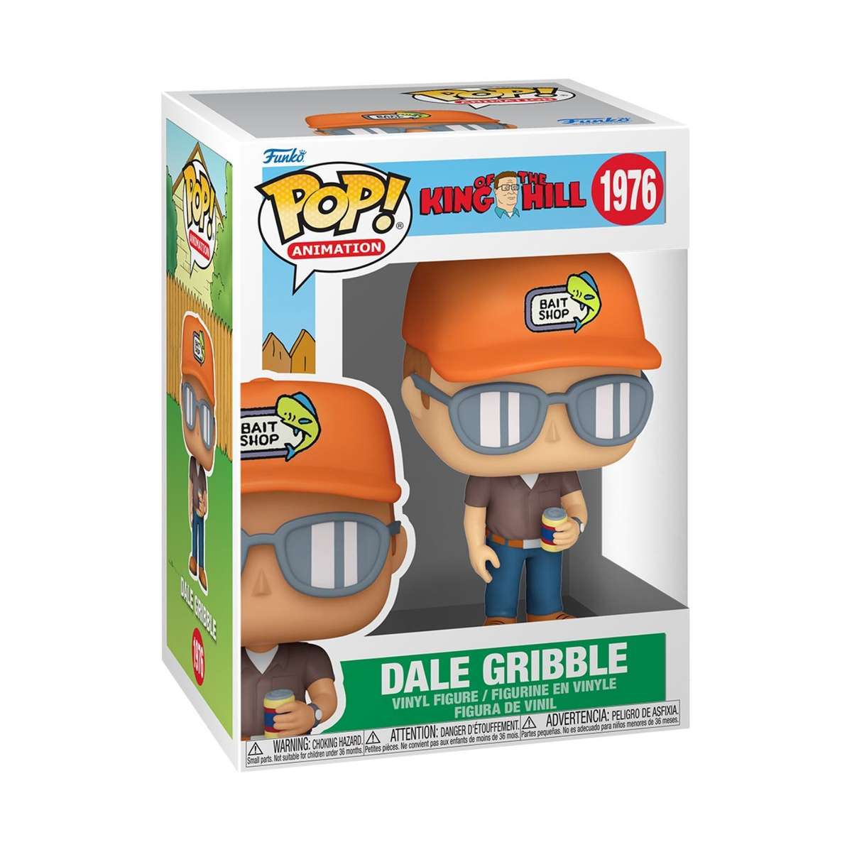 Dale Gribble  King of the Hill Funko Pop Vinyl Figure #1976