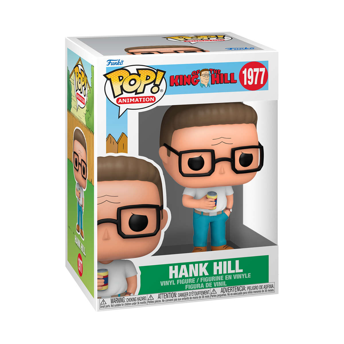 Hank Hill  King of the Hill Funko Pop Vinyl Figure #1977