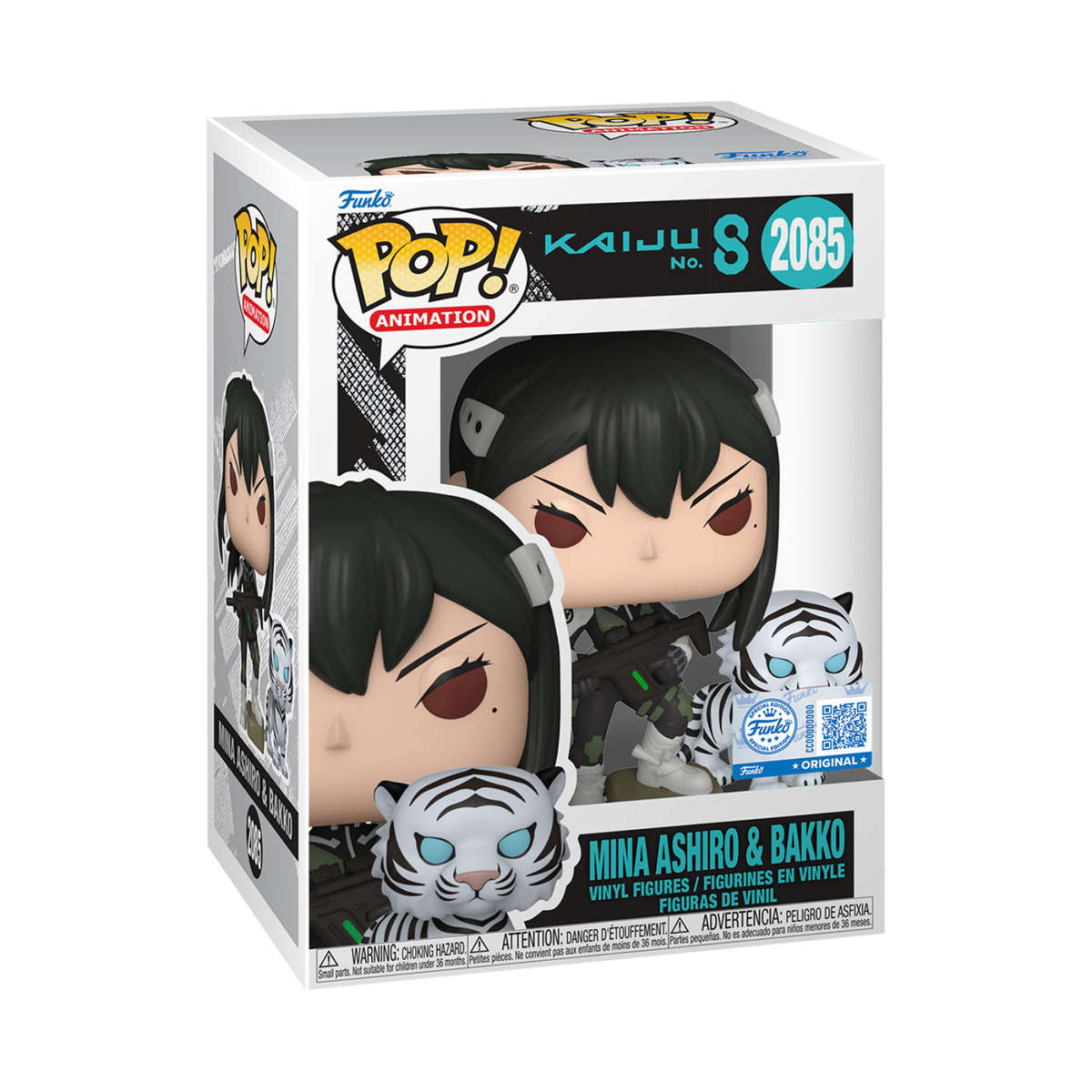 Mina Ashiro & Bakko - Kaiju No. 8 Funko Pop Figure - Special Edition #2085