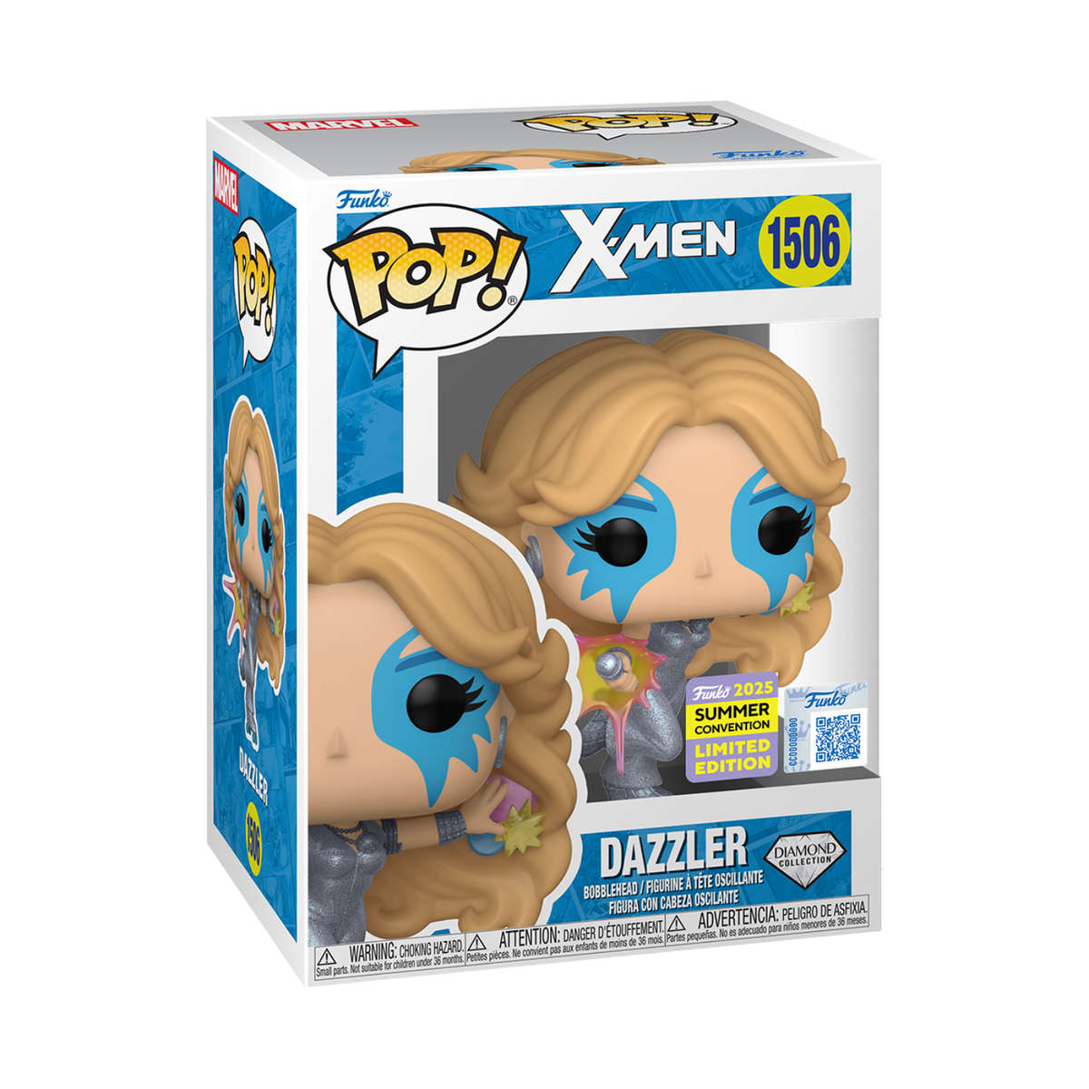 Dazzler - X-Men Funko Pop Figure - (Diamond, Special Edition) #1506