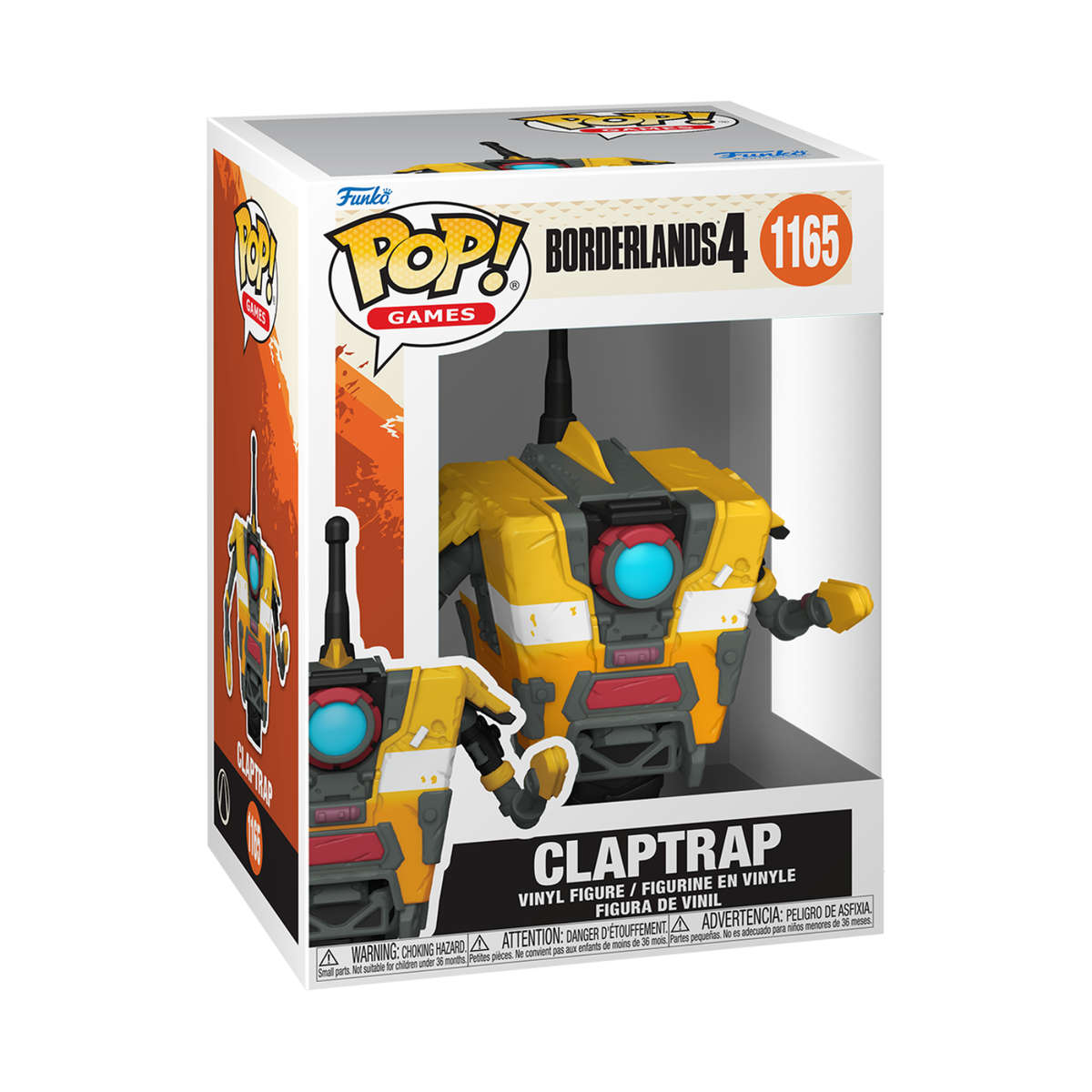Claptrap - Borderlands 4 Funko Pop Figure #1165