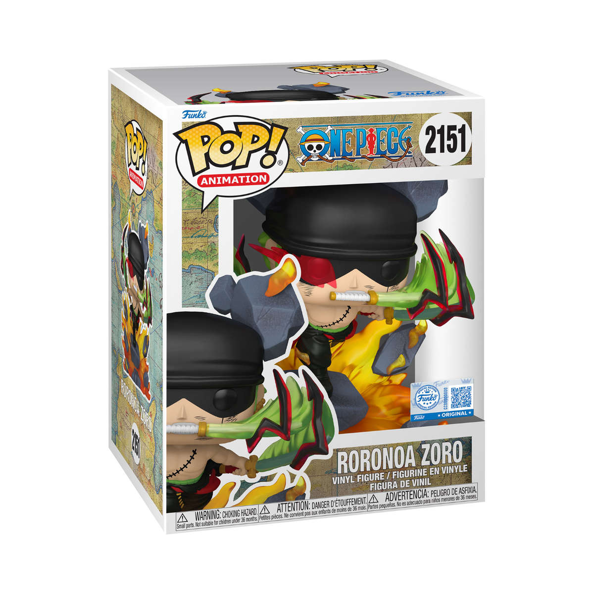 Roronoa Zoro - One Piece Funko Pop Figure - Special Edition #2151