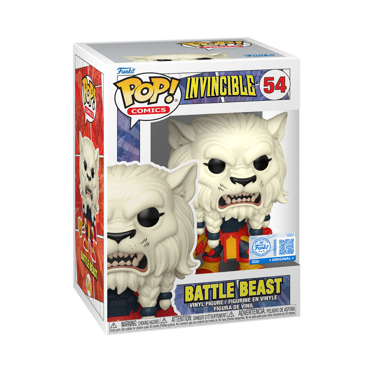 Battle Beast - Invincible Funko Pop Figure - Special Edition #54