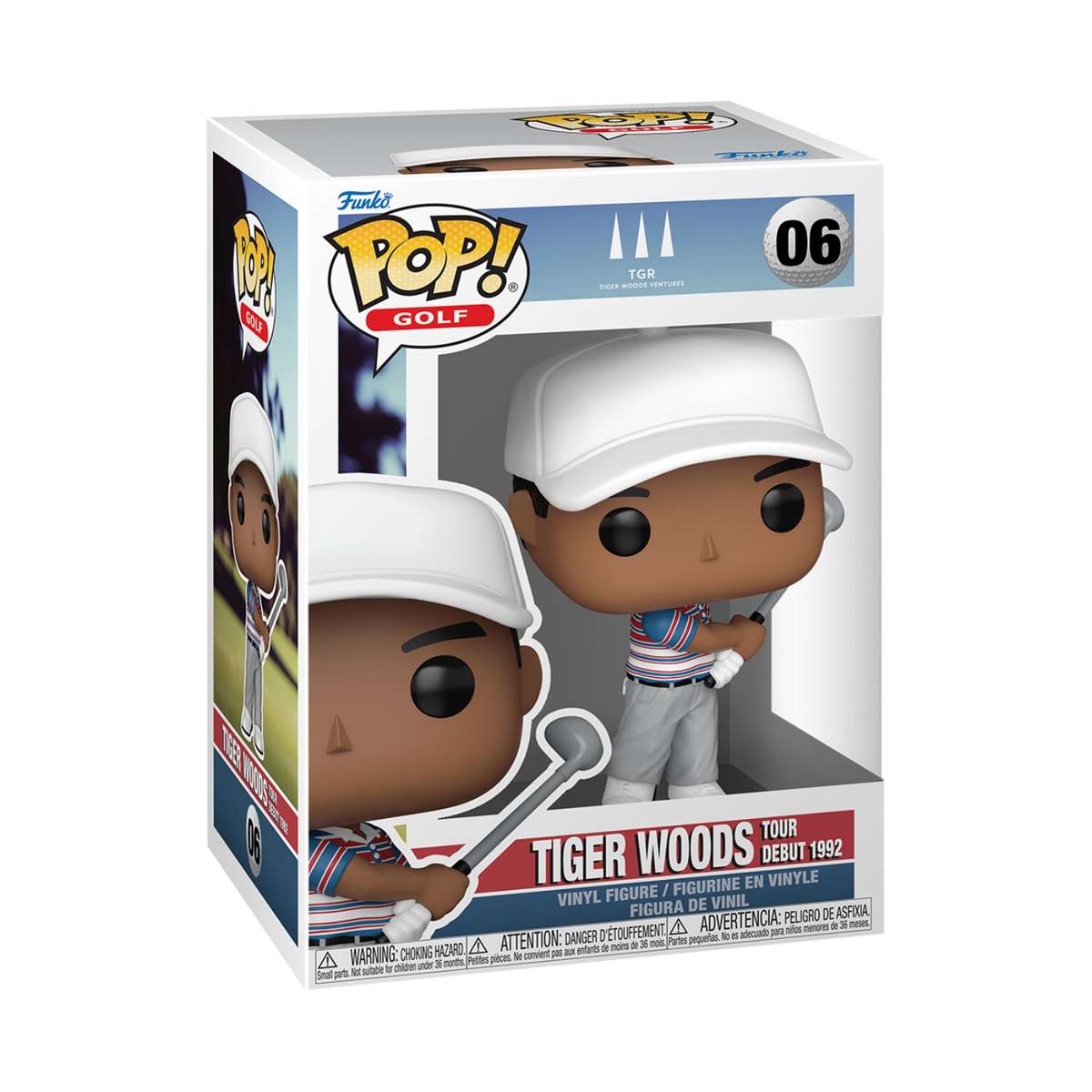 Tiger Woods (Tour Debut 1992) - TGR Funko Pop Figure #06