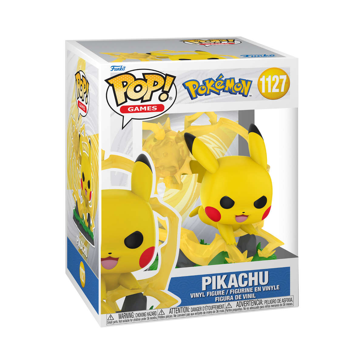Pikachu - Pokémon Funko Pop Figure #1127