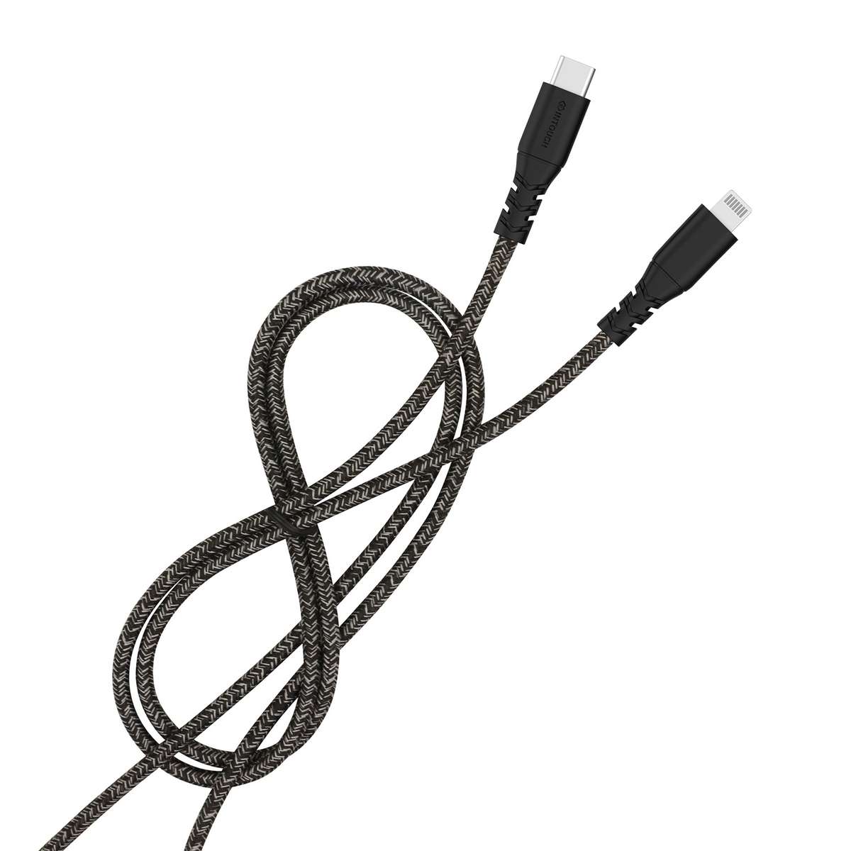 INTOUCH 30W Type C To Lightning Cable - 2m Black