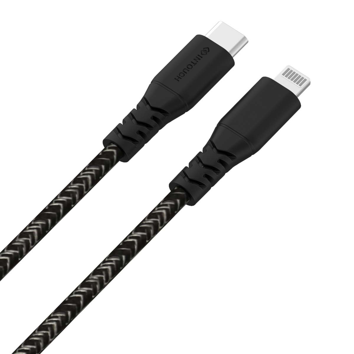 INTOUCH 30W Type C To Lightning Cable - 2m Black