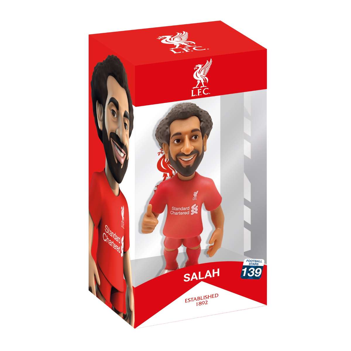 Mo Salah  Liverpool Minix Figurine: Official Collectable Figure