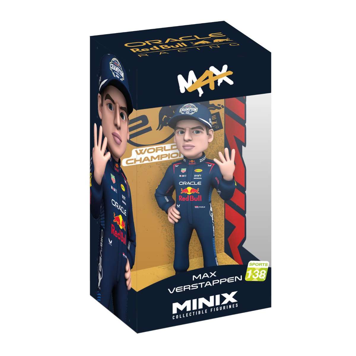Max Verstappen  Oracle Red Bull Racing Minix Sports Collectable Figure