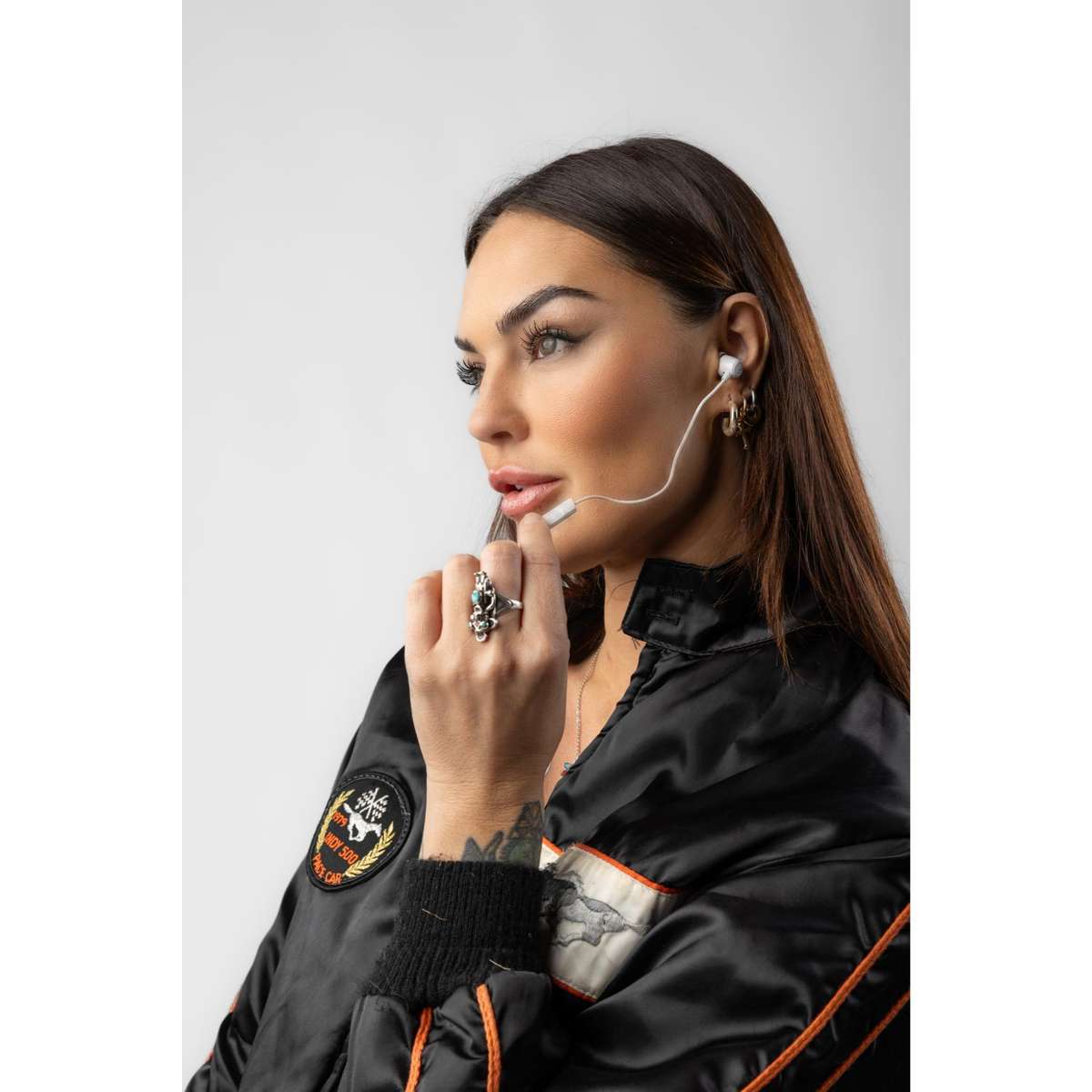 Skullcandy Jib® USB-C Wired In-Ear Earphones with Microphone - Bone