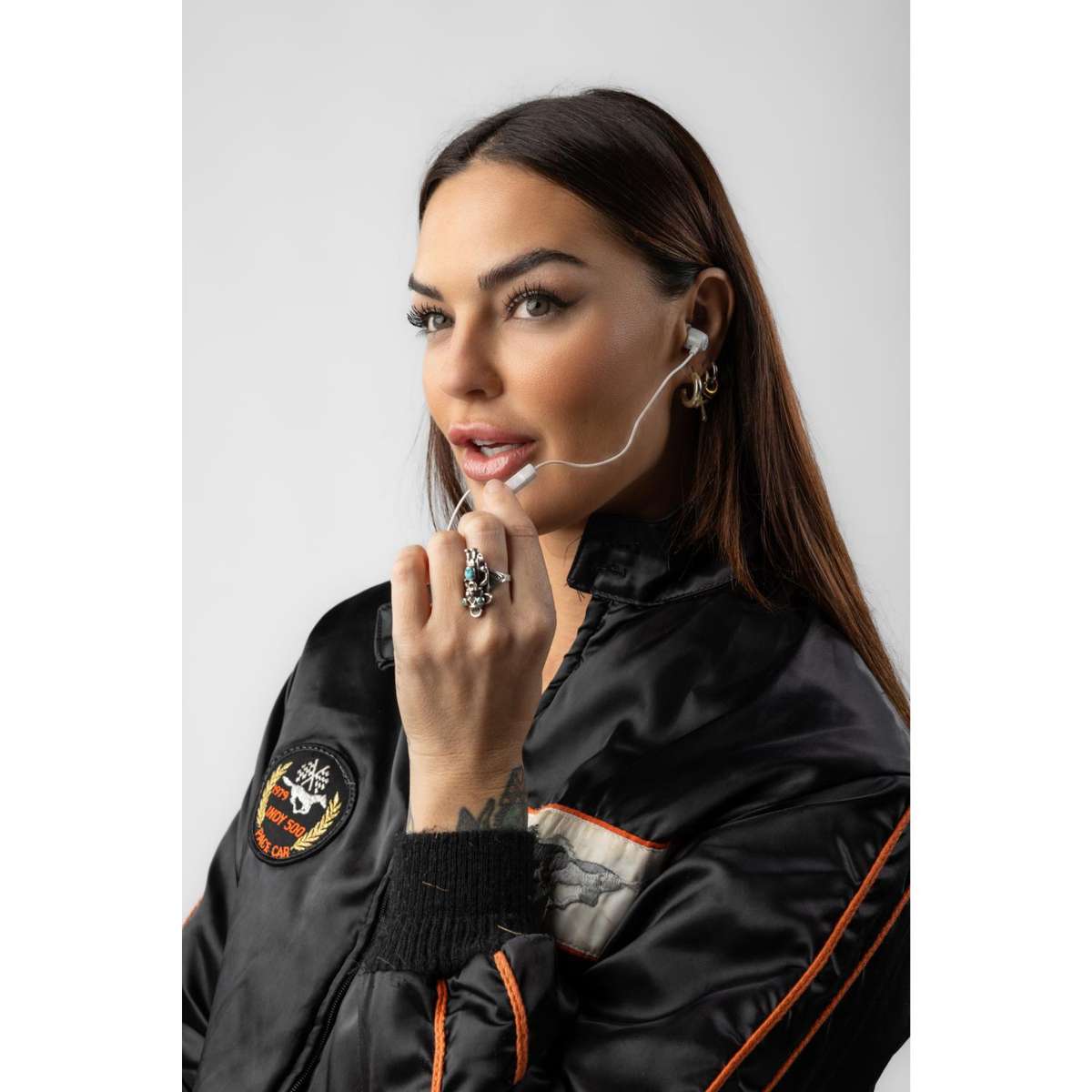 Skullcandy Jib® USB-C Wired In-Ear Earphones with Microphone - Bone