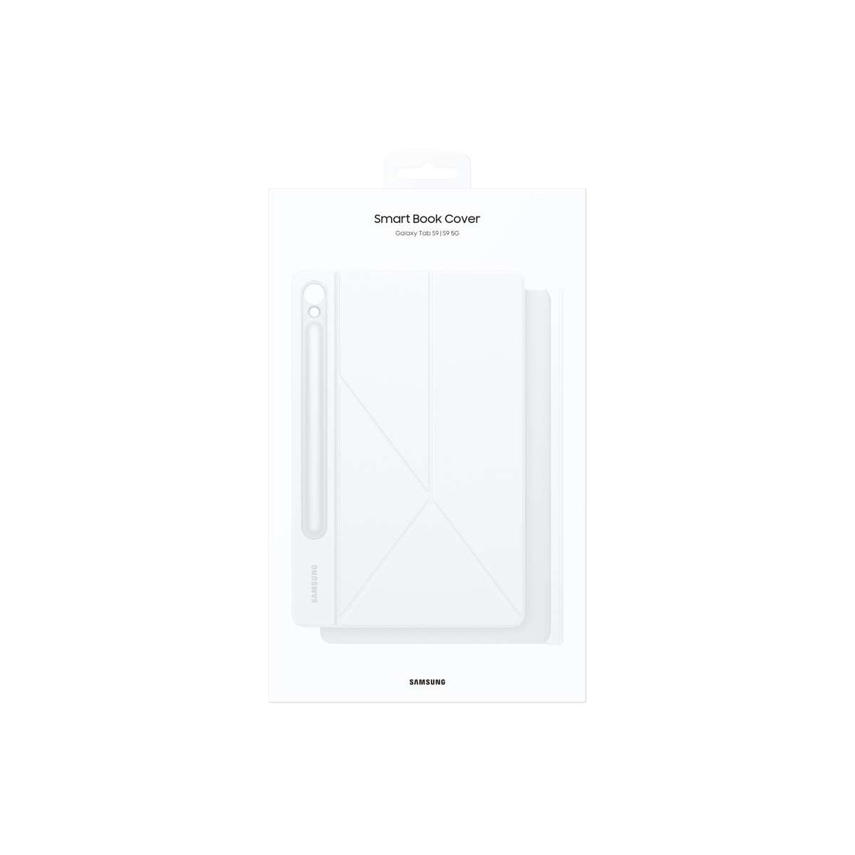 Samsung Galaxy Tab (S10 Lite/S10 FE/S9/S9 FE) Smart Bookcover Case  Official White