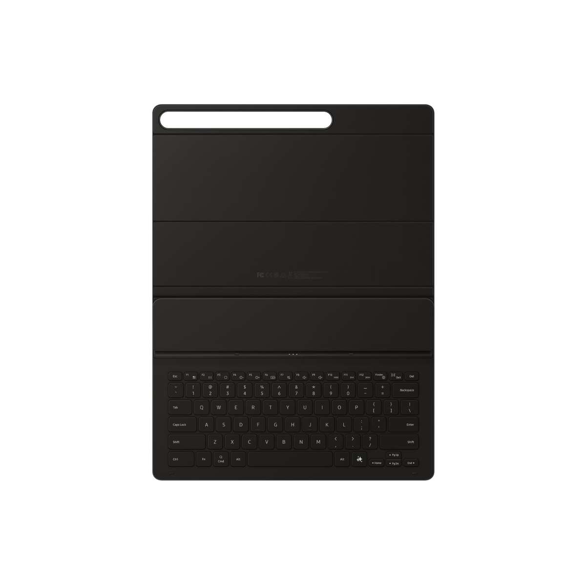 Samsung Galaxy Tab S10 FE Plus Slim Book Keyboard Cover  Black