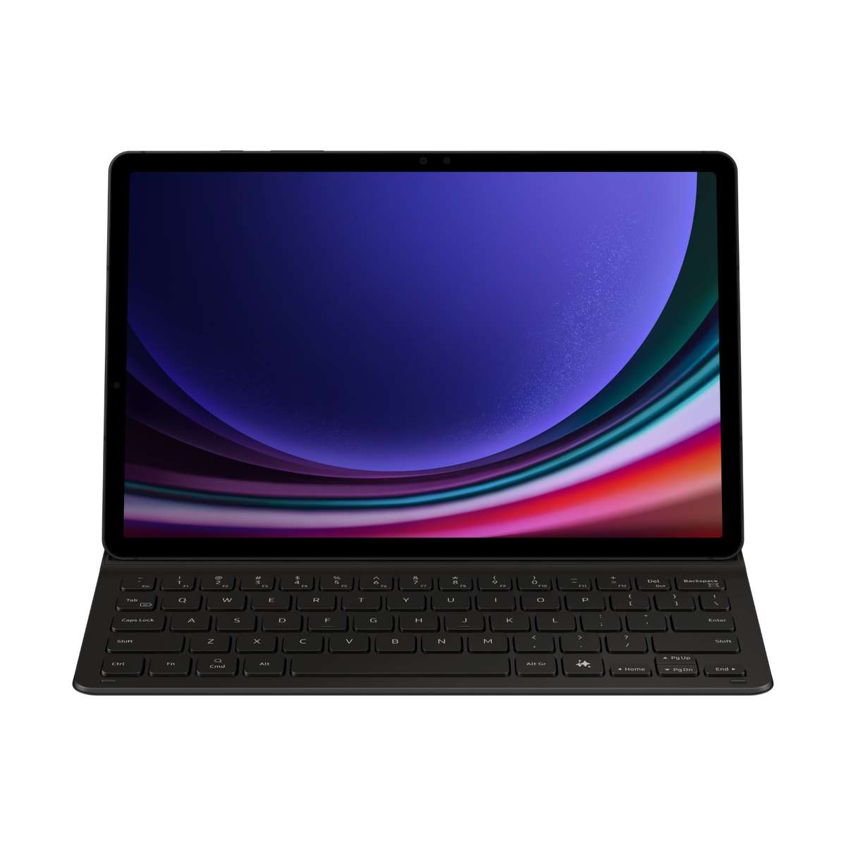 Samsung Galaxy Tab S9 | S9 FE Keyboard Slim Book Case  Official Black