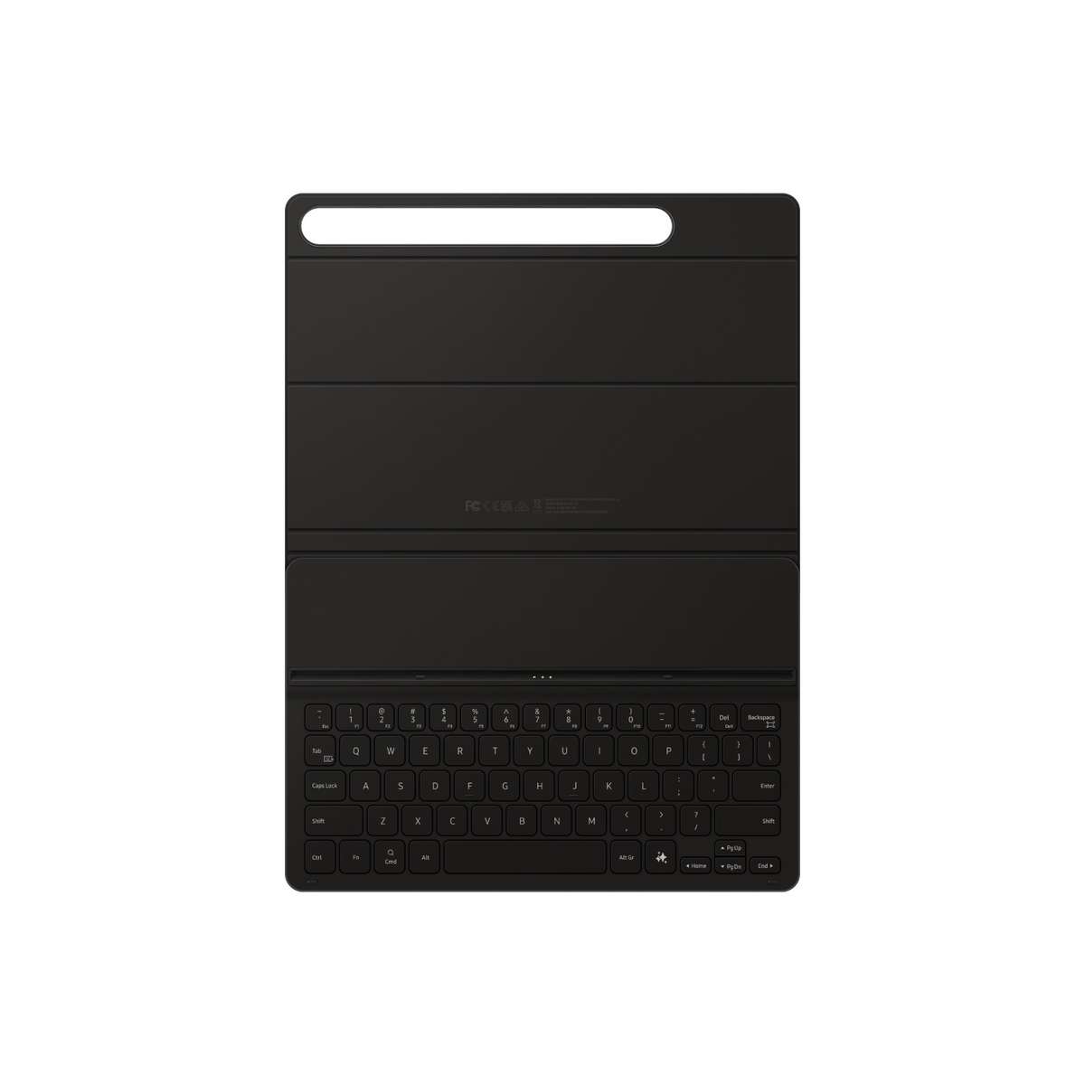 Samsung Galaxy Tab S9 | S9 FE Keyboard Slim Book Case  Official Black