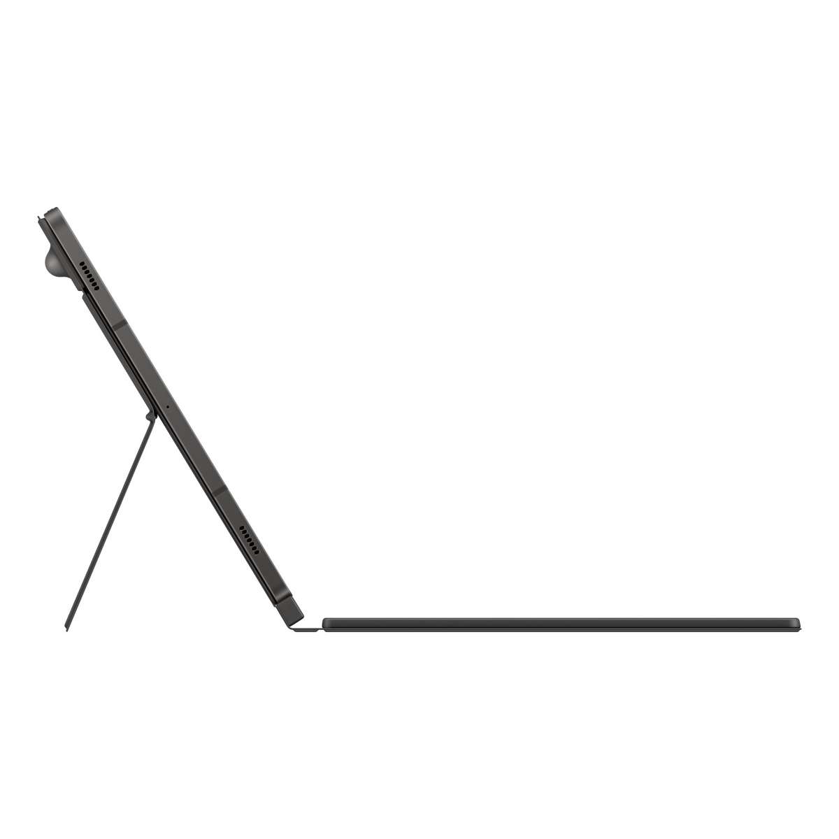 Samsung Galaxy Tab (S9/S10 Lite/S10 FE) Keyboard Bookcover AI Key Case  Black