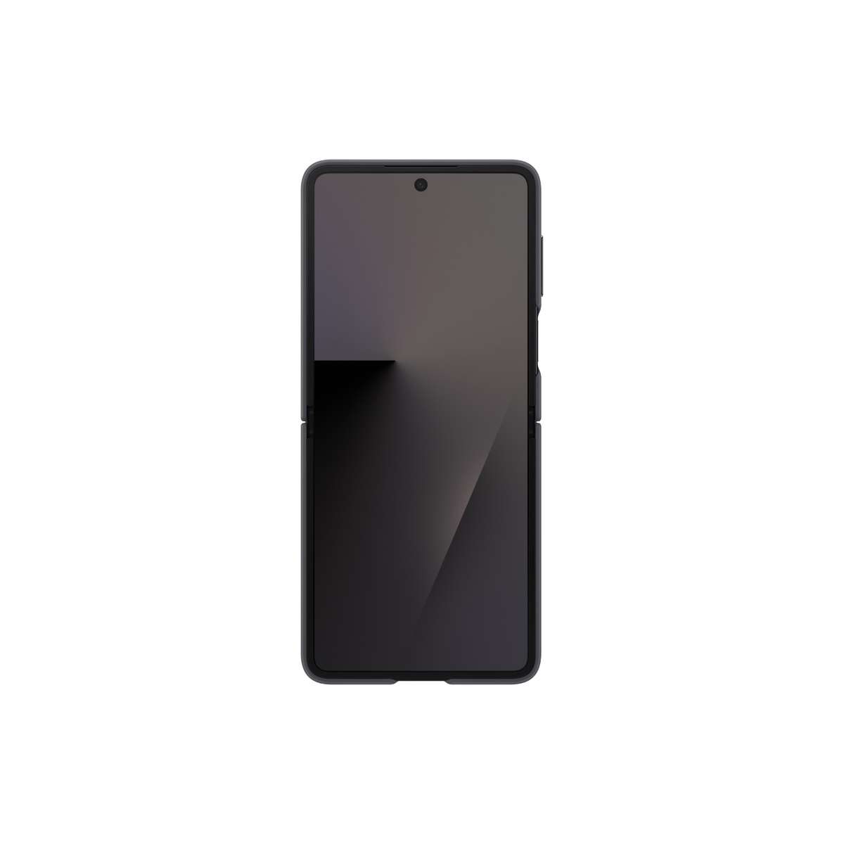 Samsung Galaxy Z Flip7 Silicone Case with Ring - Black