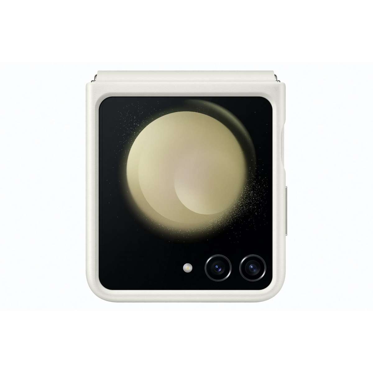 Official Samsung Galaxy Z Flip5 EcoLeather Case  Cream