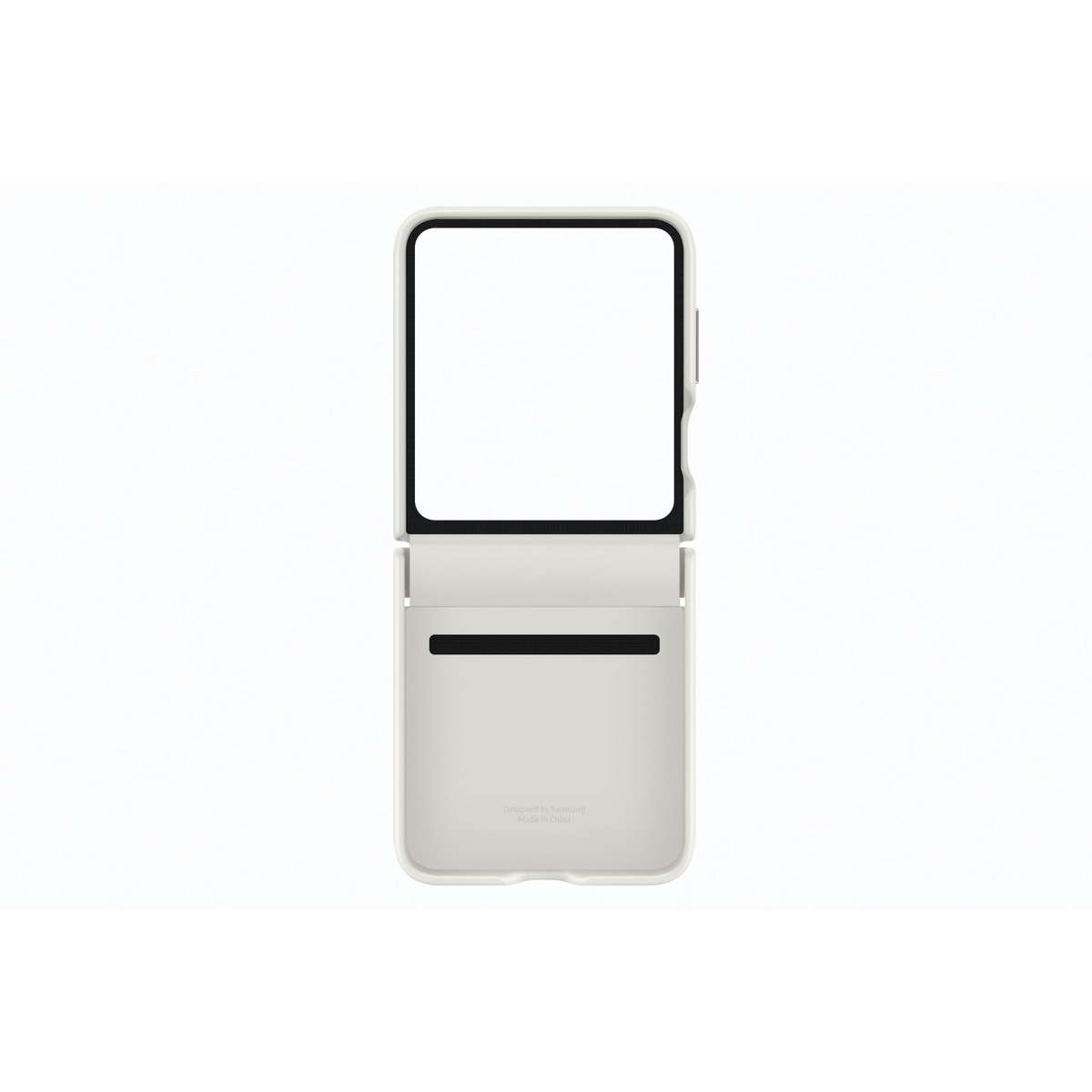 Official Samsung Galaxy Z Flip5 EcoLeather Case  Cream
