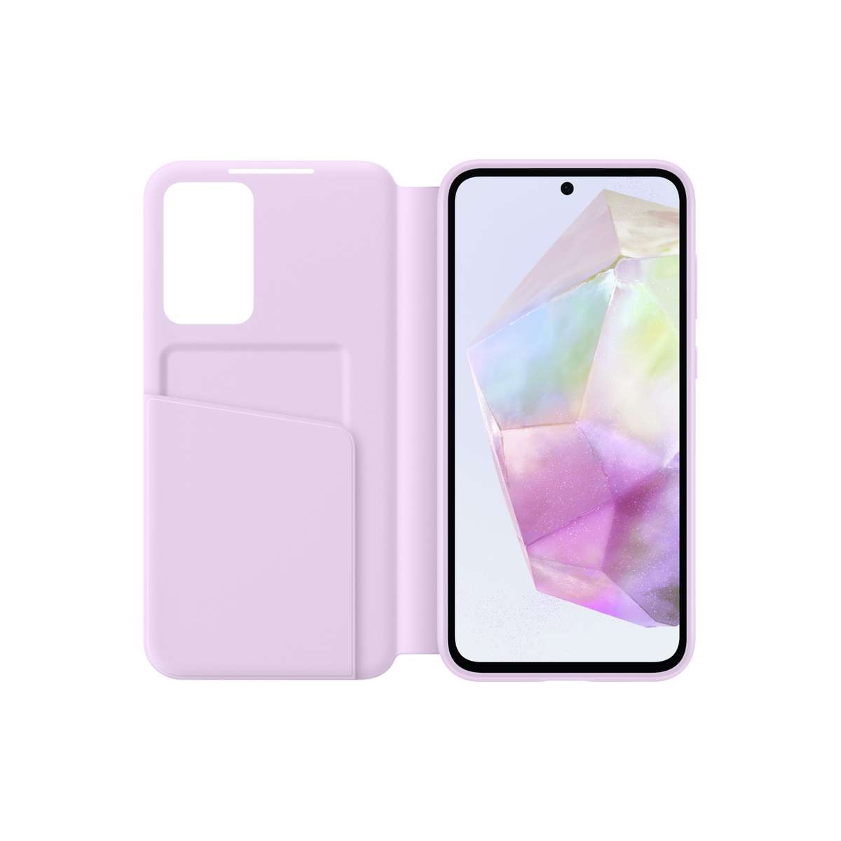 Samsung Galaxy A35 5G Smart View Wallet Case  Lavender