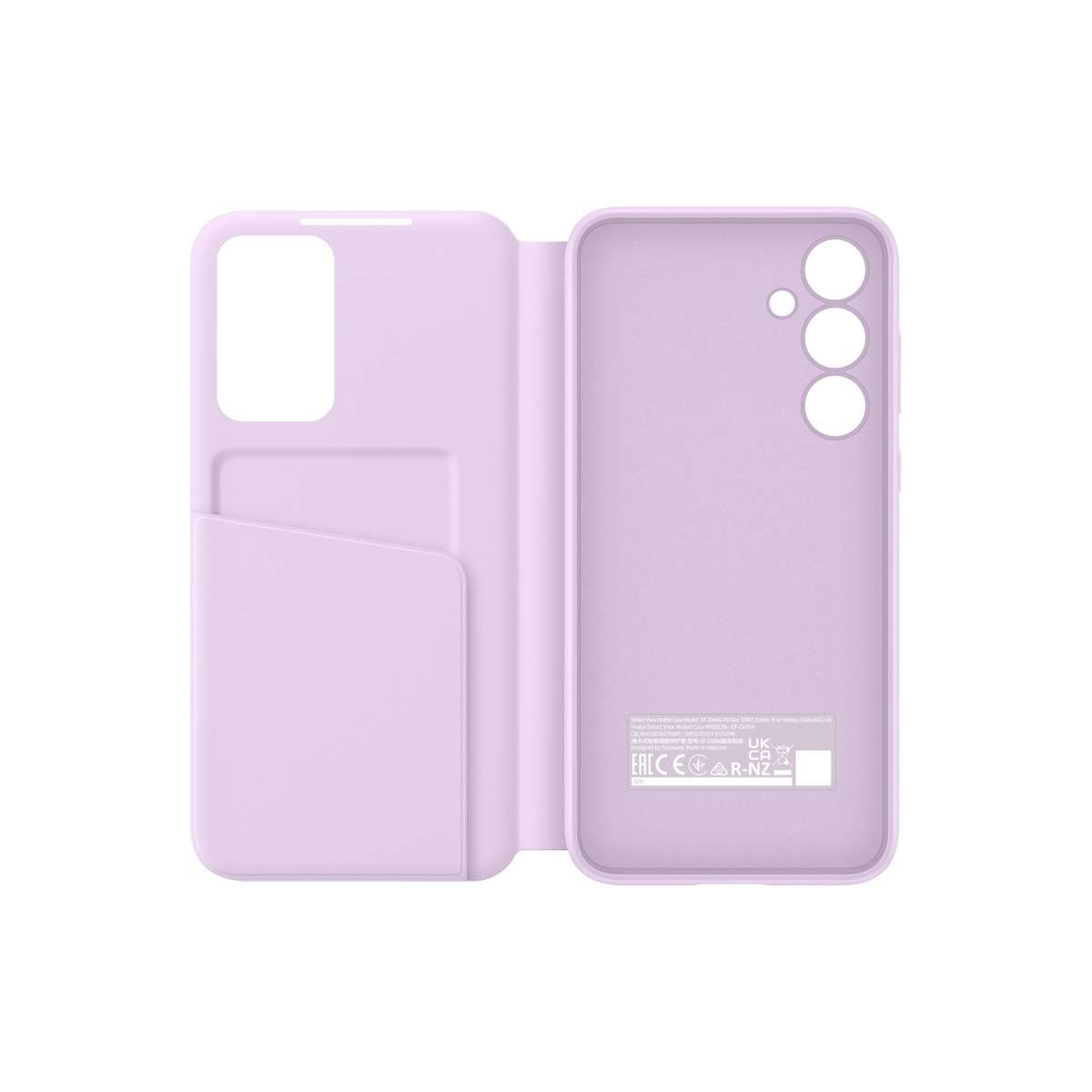 Official Samsung Galaxy A55 5G Smart View Wallet Case - Lavender